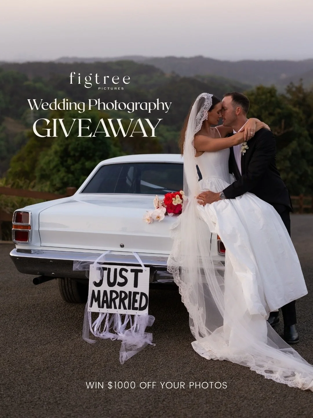 ✨WIN✨

$1000 off your wedding photography with Figtree Pictures 📸

To kick off wedding season, we&rsquo;re giving away a $1000 wedding photography voucher to one lucky couple! 💕

To enter:
💫 Follow @figtreepictures
💫 Like this post
💫 Comment you