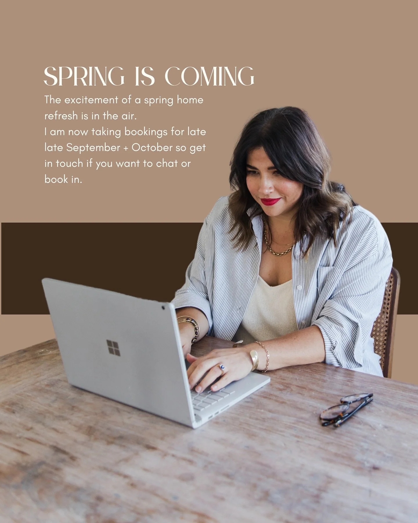 Interior design changes to your home don&rsquo;t happen overnight&hellip; decisions take thought, furniture takes time to arrive, + DIY takes busy weekends.  So if you&rsquo;re wanting a refresh before summer it&rsquo;s actually great to get me over 