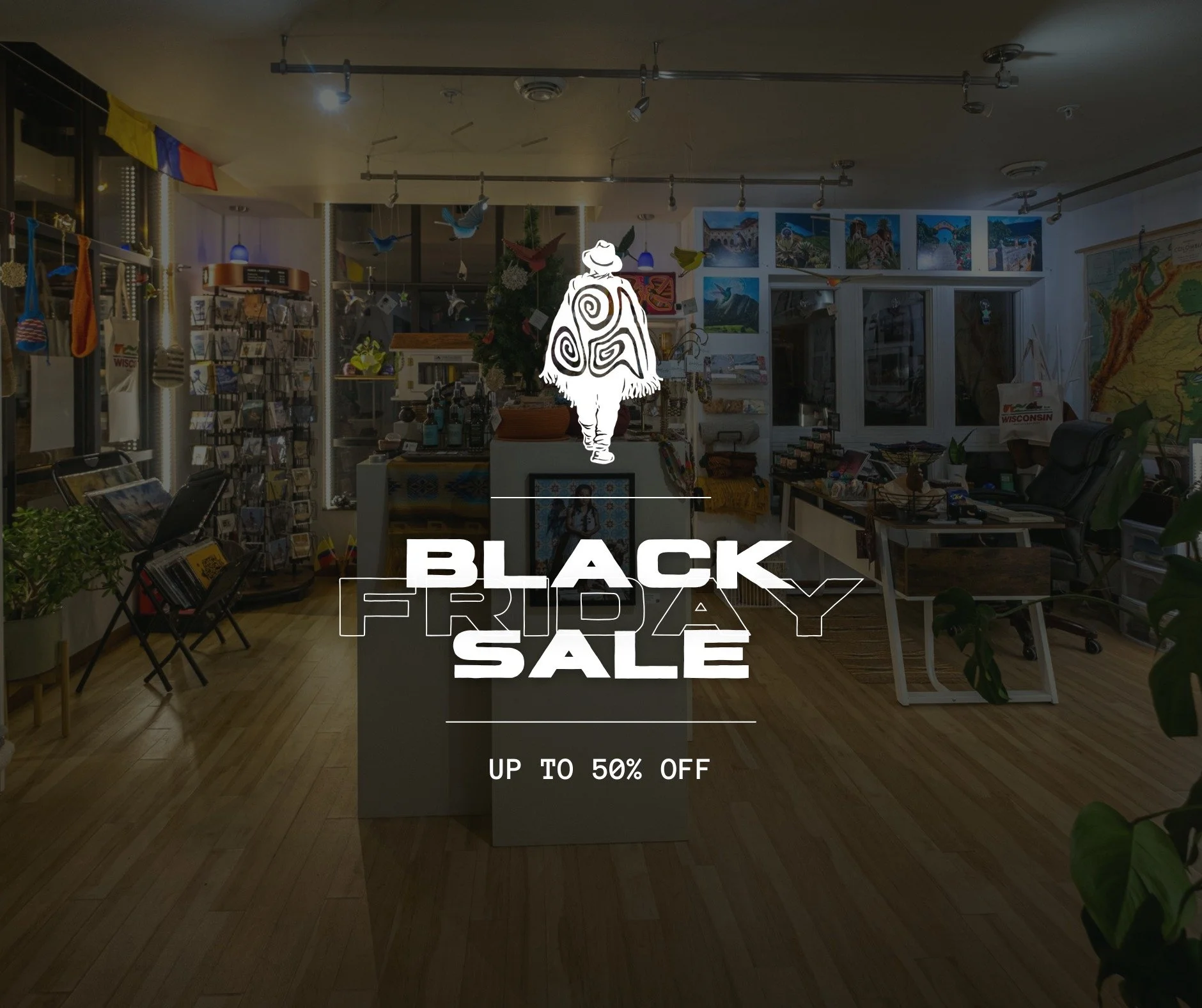 We&rsquo;re open today for Black Friday from 9 AM to 2 PM. 🎁

This weekend, we&rsquo;ll be one of 60 vendors at the Saint Kate Holiday Market in Milwaukee, but our shop will still be open with normal hours from 9 AM to 1 PM for Small Business Saturd