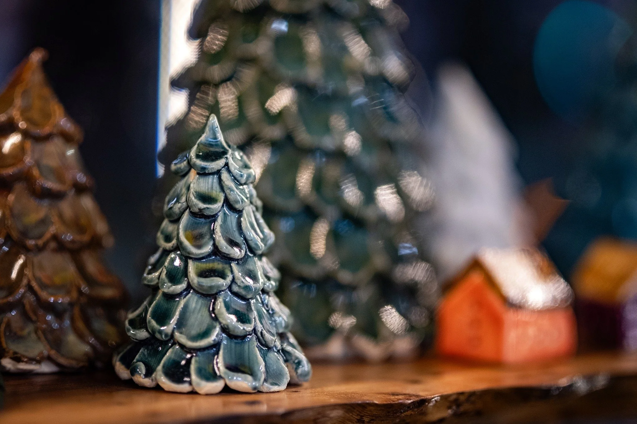 Happy Little Trees! 🎄

Nicole from More Than A Sparrow is back with her whimsical holiday tree ceramics! You might recognize her work from the mini ghosts, fall pumpkins, and tiny houses that have brightened our shop throughout the seasons. Availabl