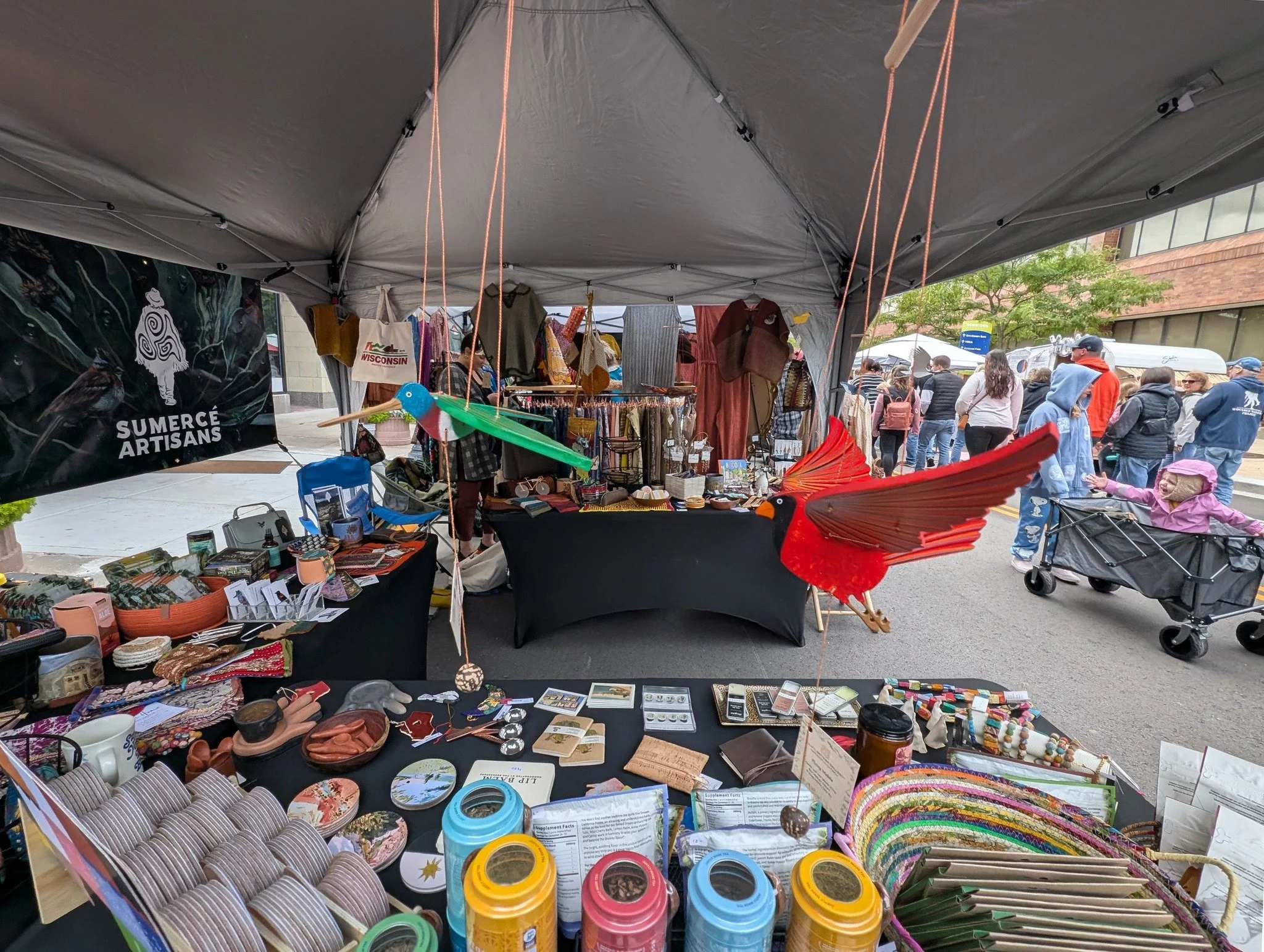 The Farmer&rsquo;s Market is back! ☀️

Visit us at our new booth location across from Hotel Retlaw, just a few blocks from the store. Stop by to explore handmade goods from Colombia, support local businesses, and enjoy one of the best mornings in dow