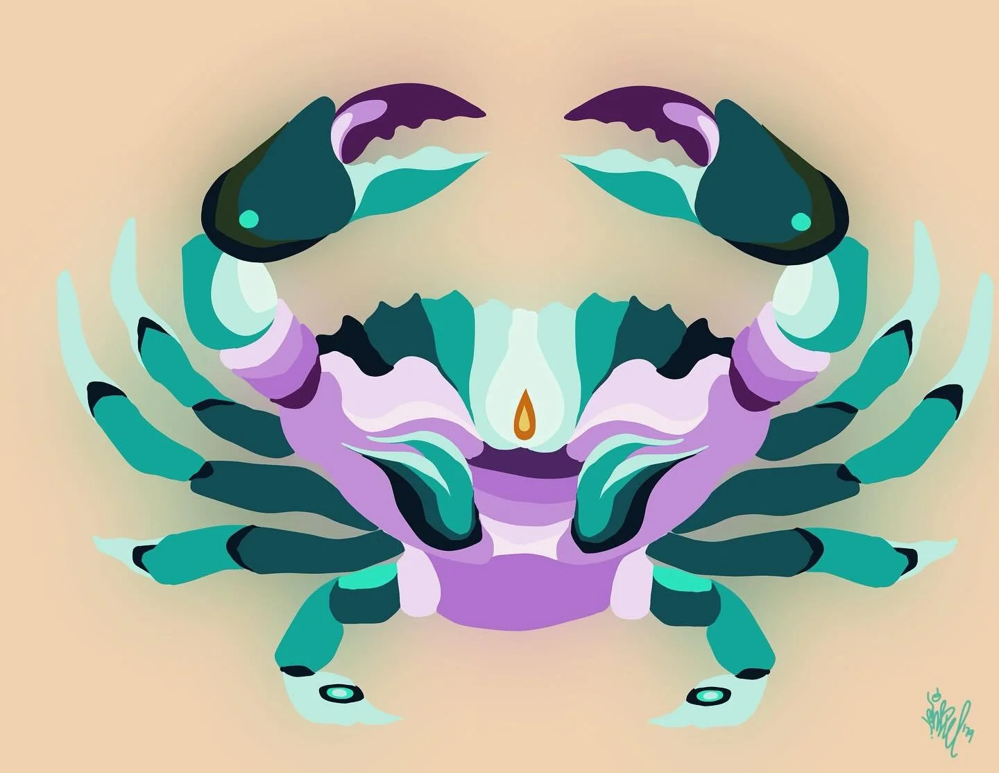 Crab. Good by cancer season, it was fun ♋️