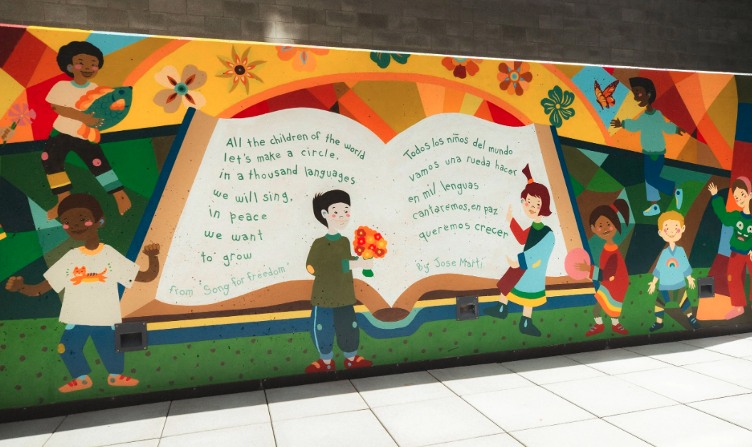 Art for the Children: The Jose Marti Mural