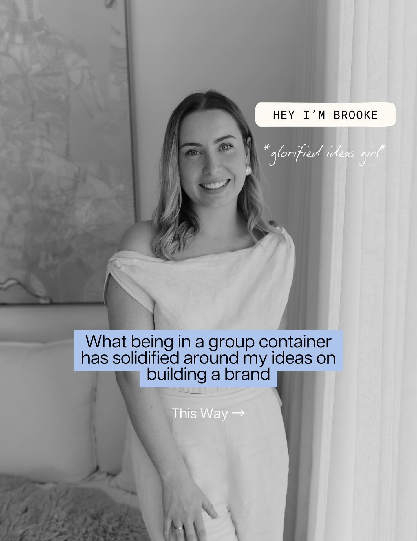 Reflecting on almost six weeks of my group program with @aboutmondays , pouring back into my own brand &amp; wow it&rsquo;s stretched me but also really solidified some of my ideas around building brands - so I&rsquo;ve written you the cliff notes ve