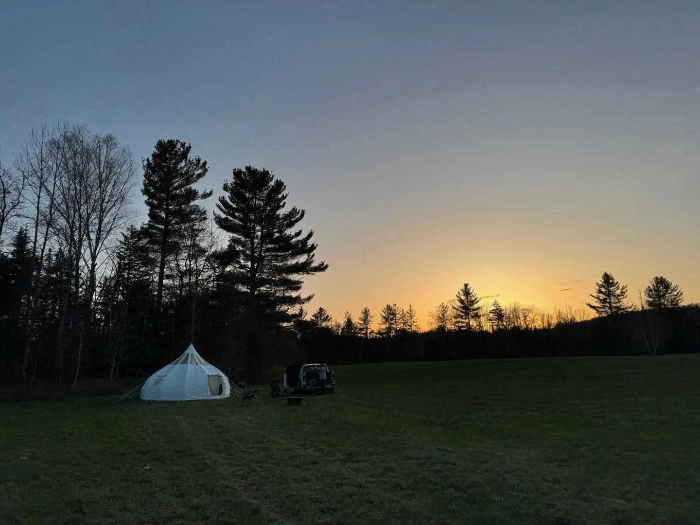 Our stargazer tent 🏕️