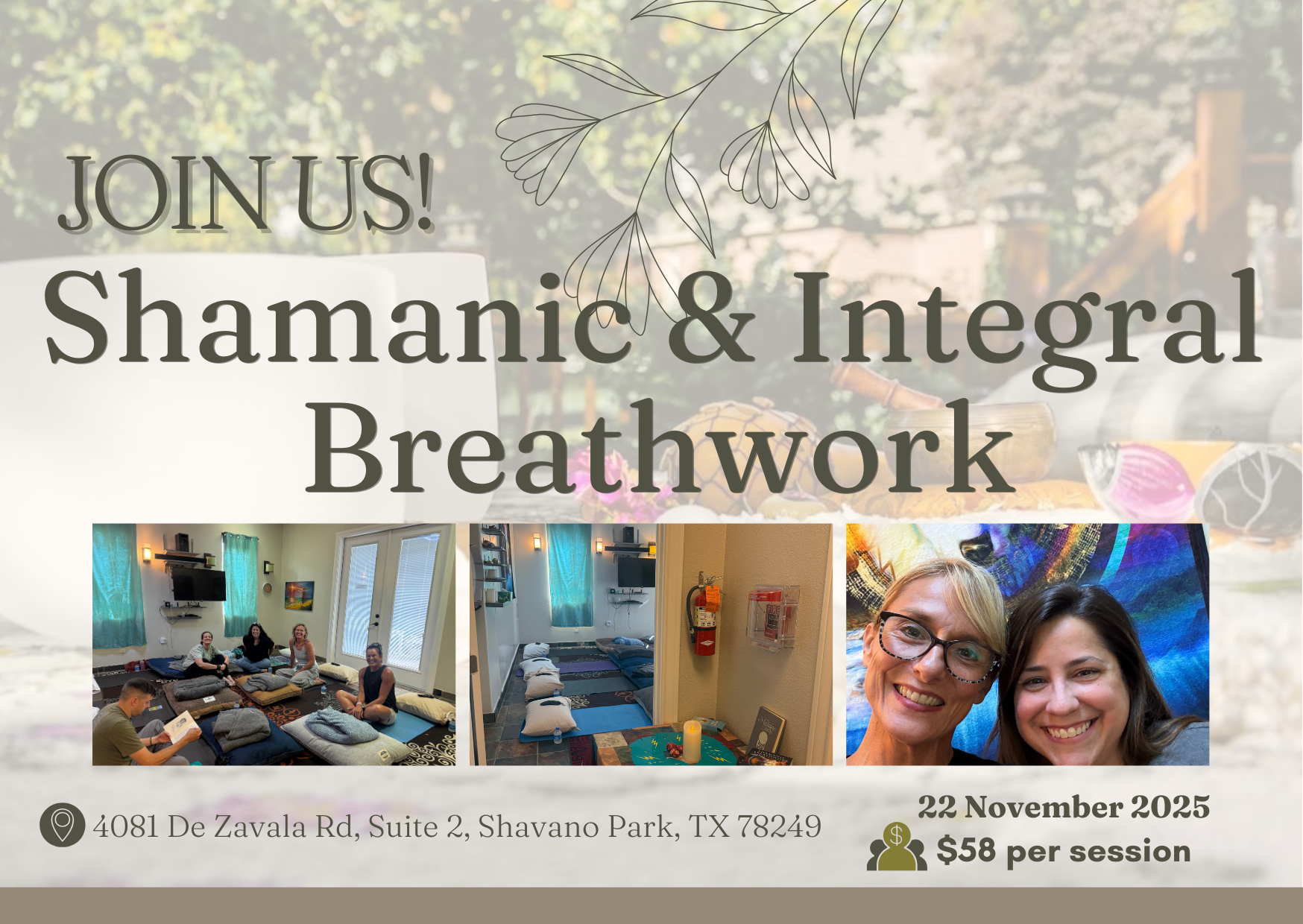 Transform Through Breath: Shamanic & Integral Breathwork