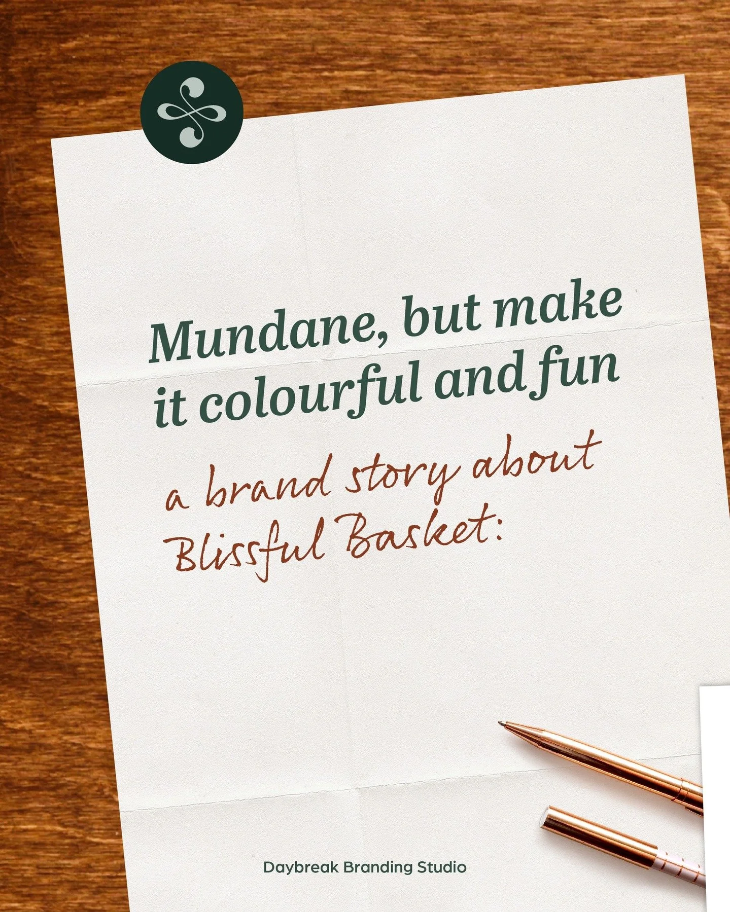 It's mundane, but make it colourful and fun.

Blissful Basket was born to help people with something they found difficult - getting the washing from clean to folded. 
A routine job doesn&rsquo;t have to mean a boring design. Something with texture an