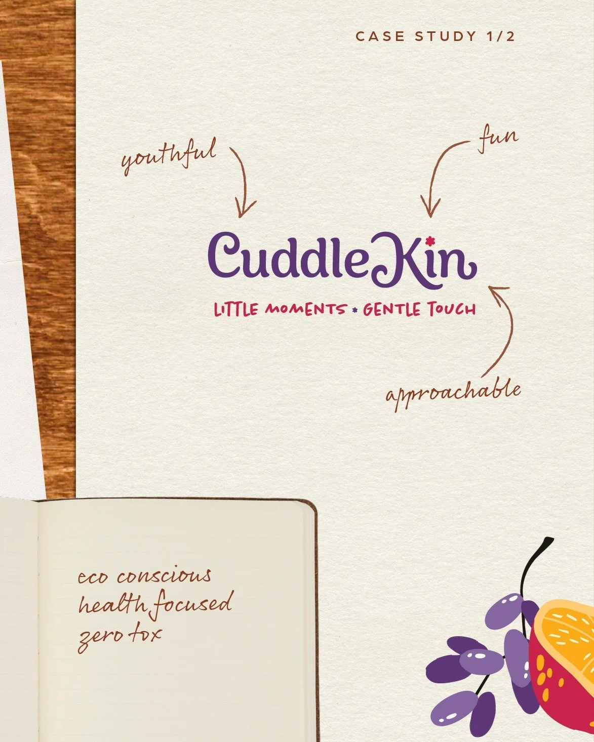 What if your brand was built strategically from day one?
This baby skincare business was able to launch with a brand designed to truly connect. Every touchpoint considered for consistency and clarity.

When you lead with intention, branding becomes a