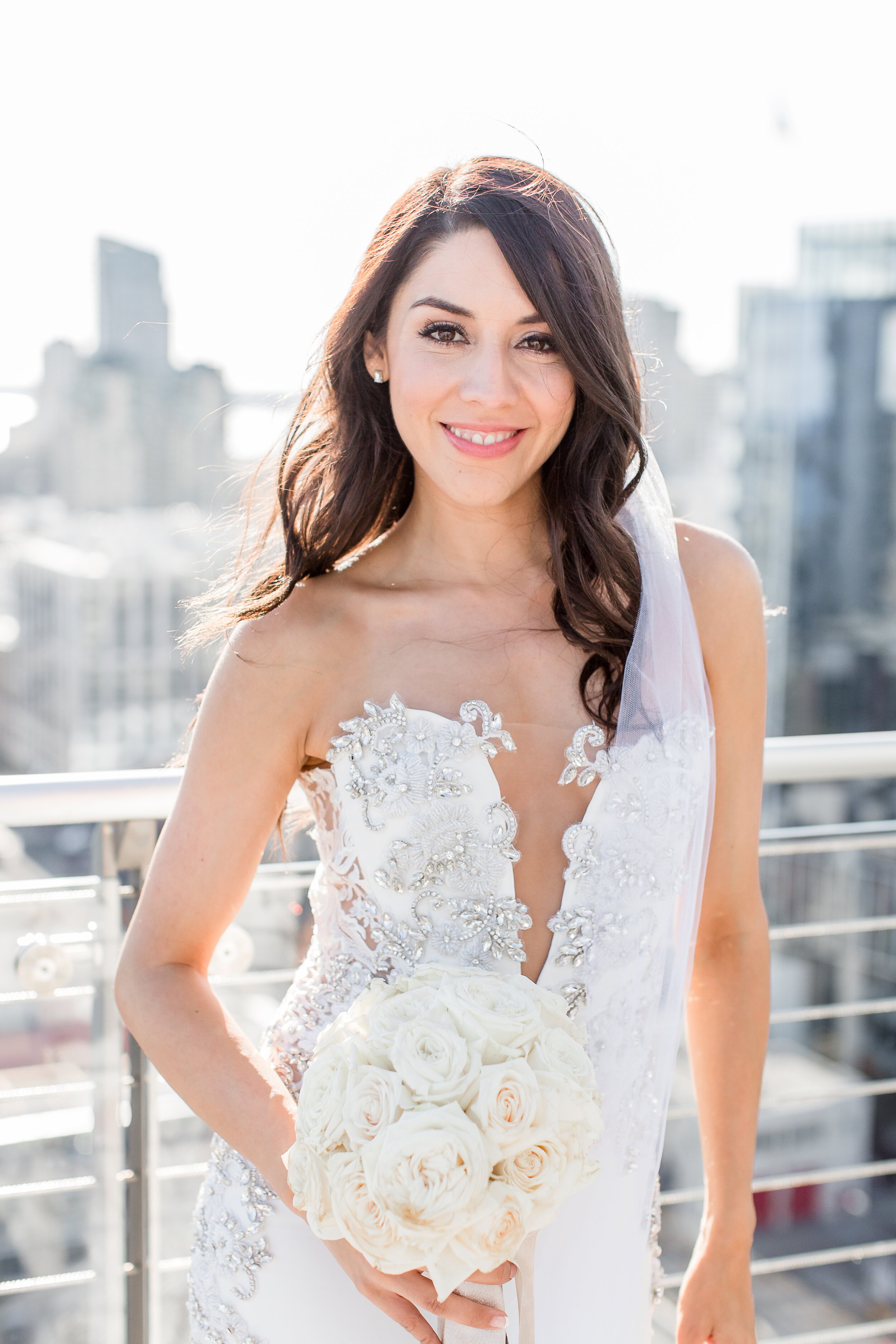 classic and romantic hair and makeup look for this LA bride (Copy)