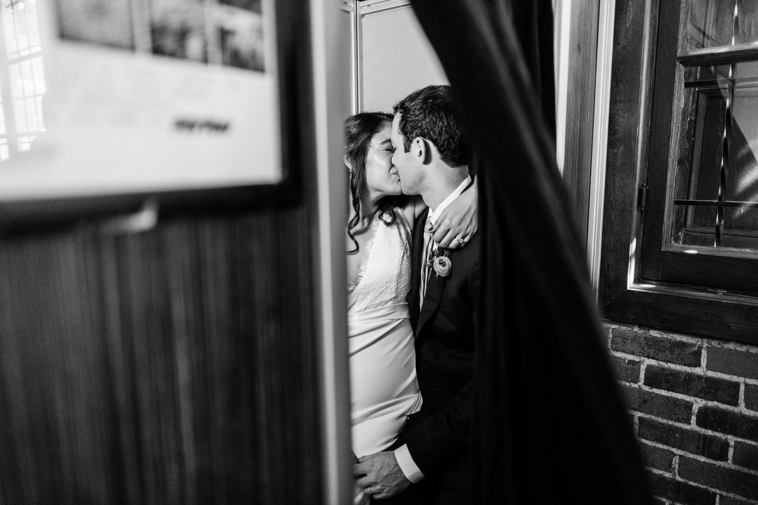 bride and groom at carondelet house wedding reception (Copy)