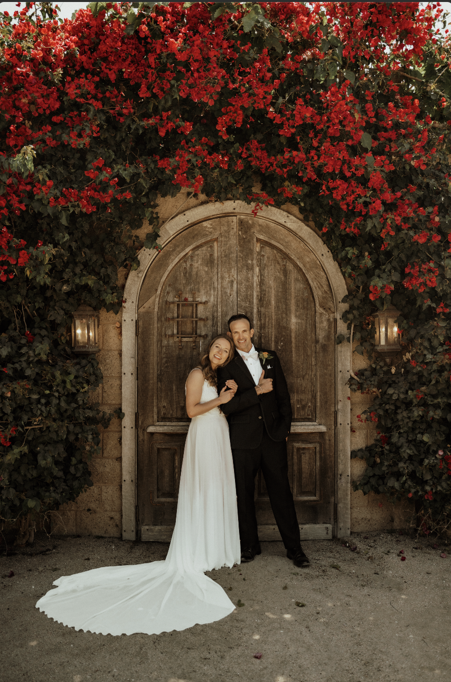 catalina view gardens made the perfect backdrop for this LA couple's dream wedding