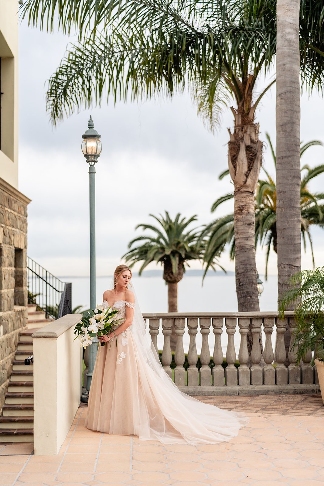 classic hair and makeup look for this beautiful bride's bel air bay club in pacific palisades