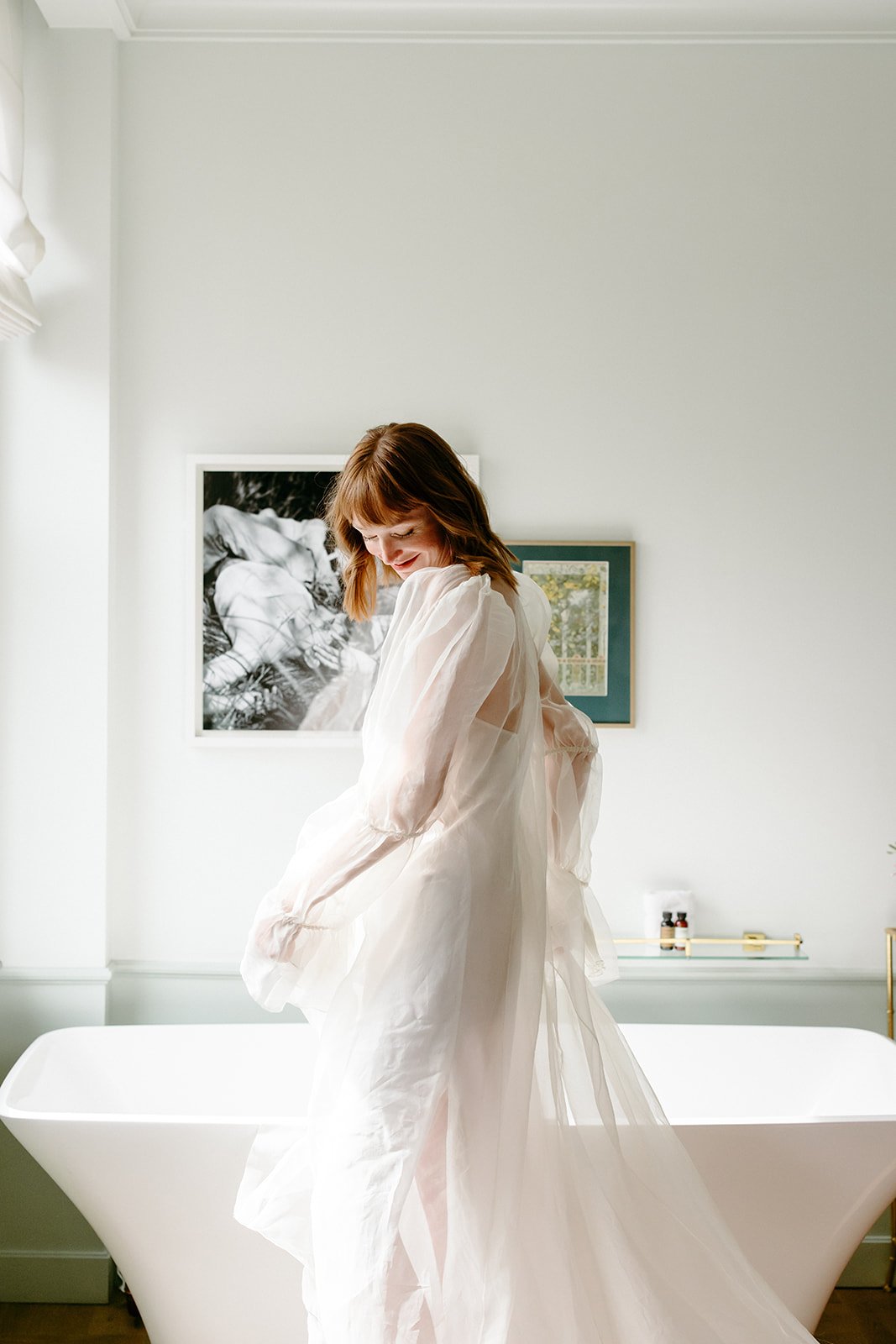 los angeles hair and makeup team style bride for her elopement in downtown los angeles