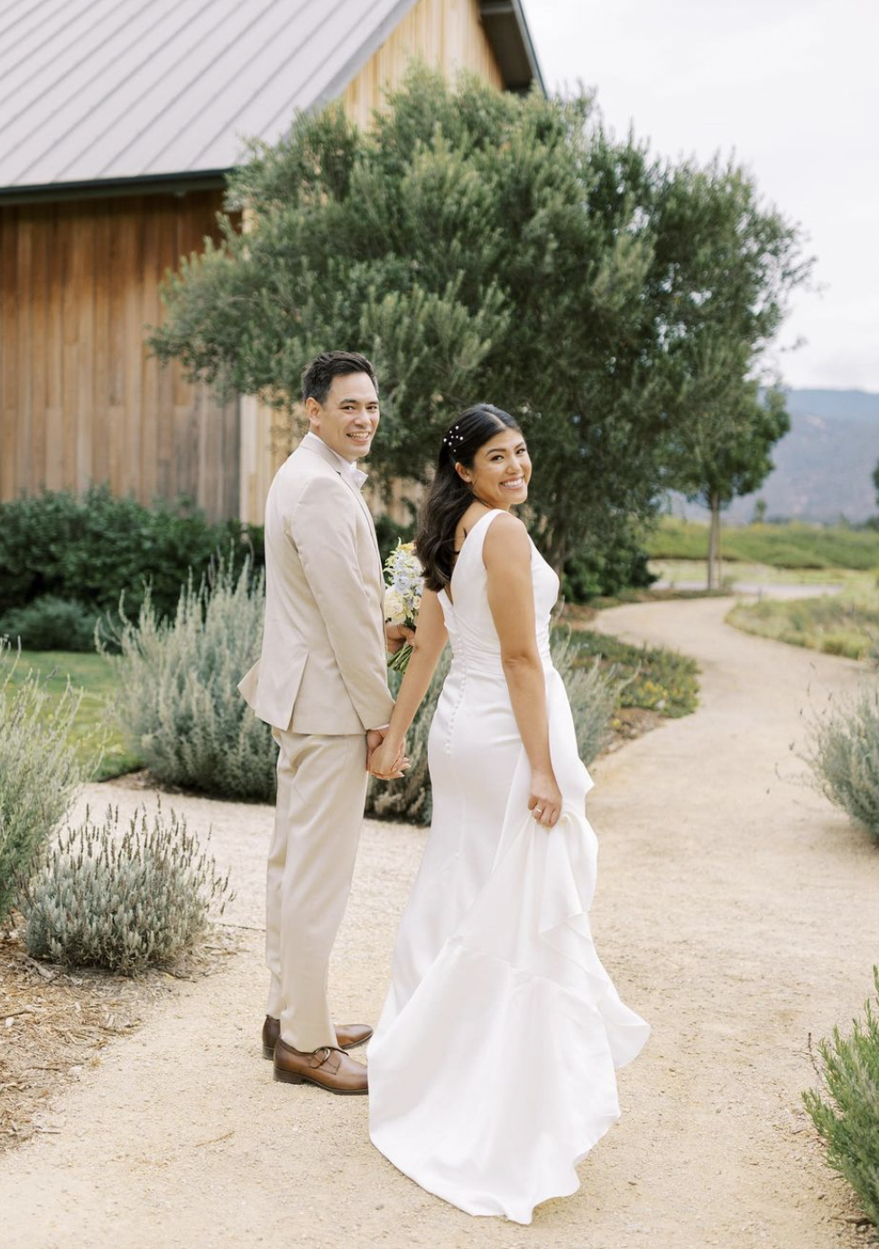 brave and maiden, a santa ynez wedding venue and winery, was the most beautiful ranch destination for this LA couple's dream wedding