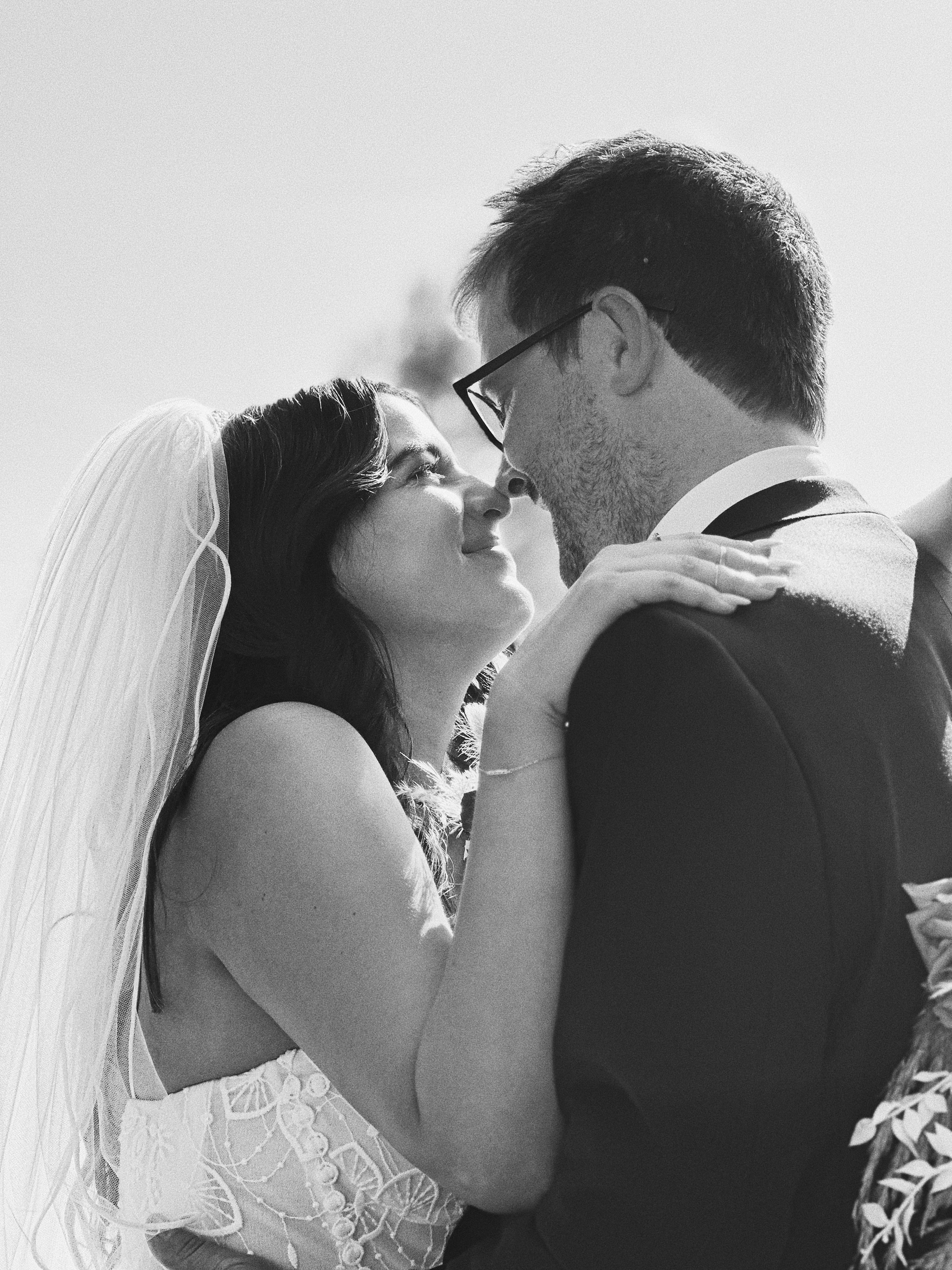 los angeles couple plan their dream backyard, casual wedding in studio city, CA
