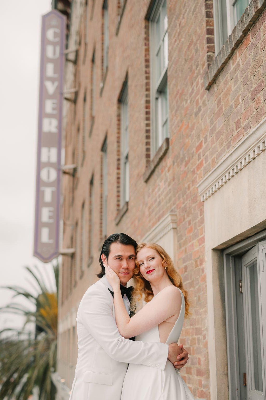 culver city wedding day for this local los angeles couple