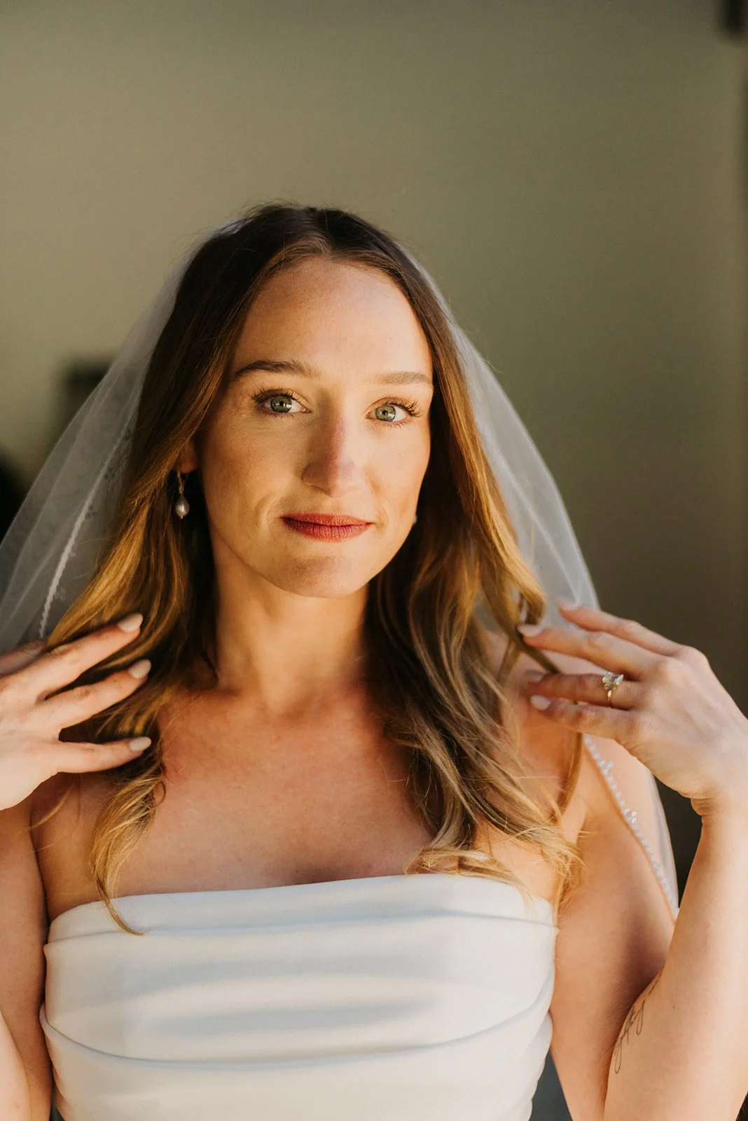 Airbrush foundation formula is water-resistant, sweat-resistant, and tear-resistant — which is exactly what you want on a day when you'll probably experience all three.