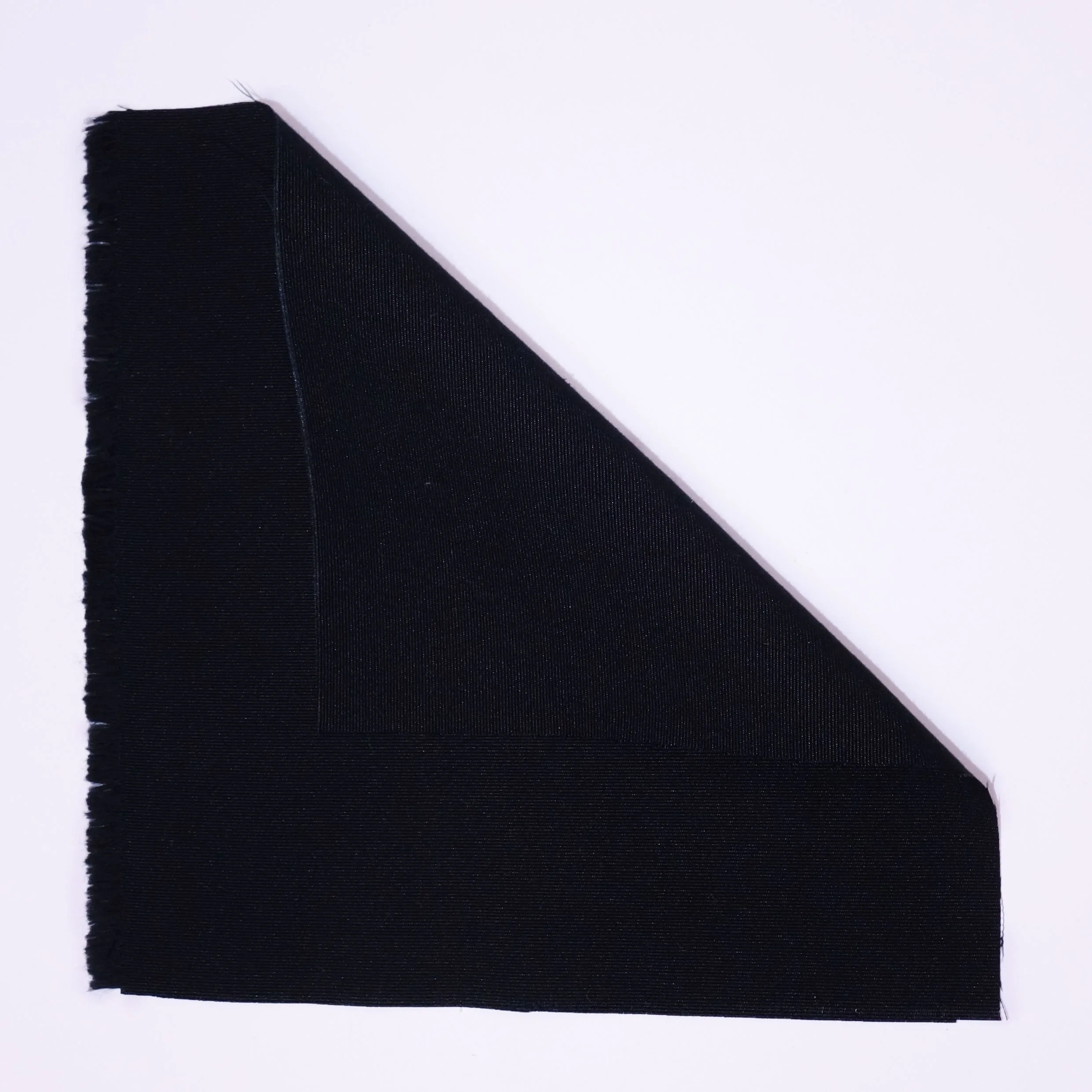 Black Silk Cotton Heavy Shirting