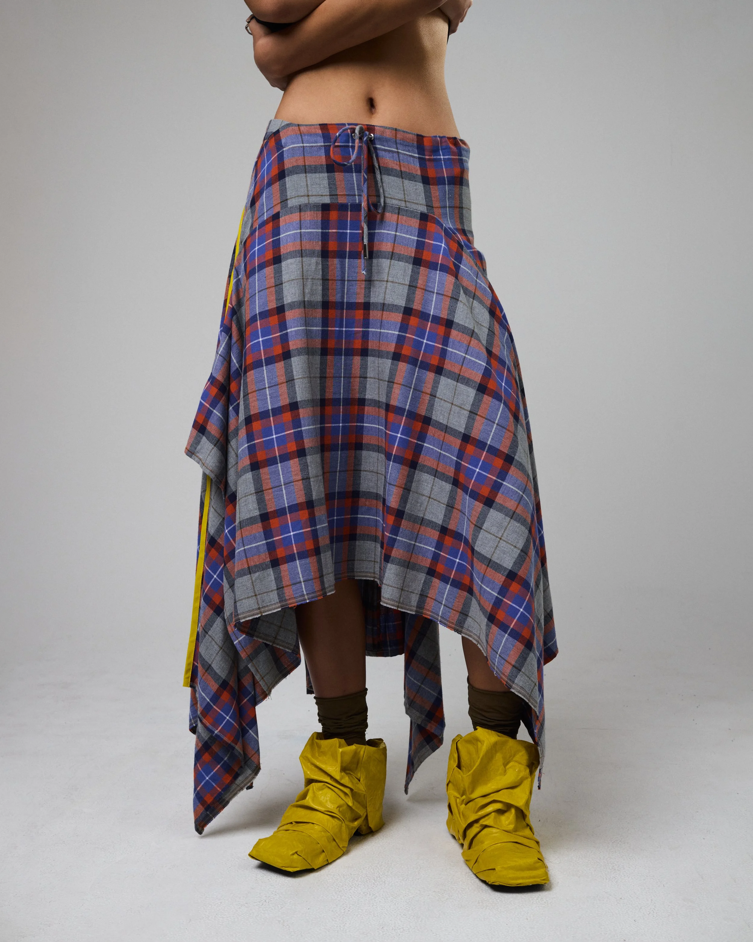 Quadrant Skirt - Electric