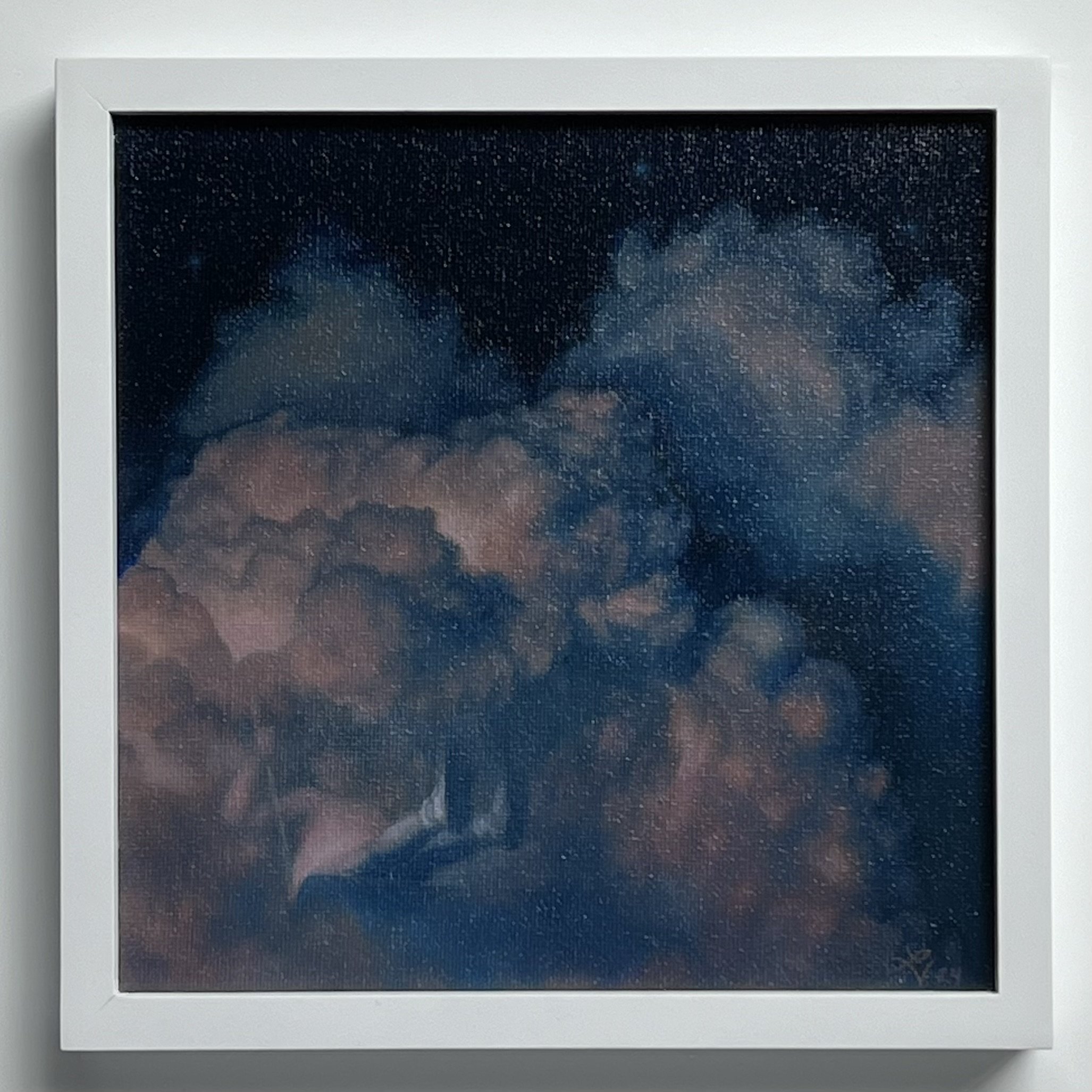Sweet Dreams - 2024, oil on canvas, 8x8"