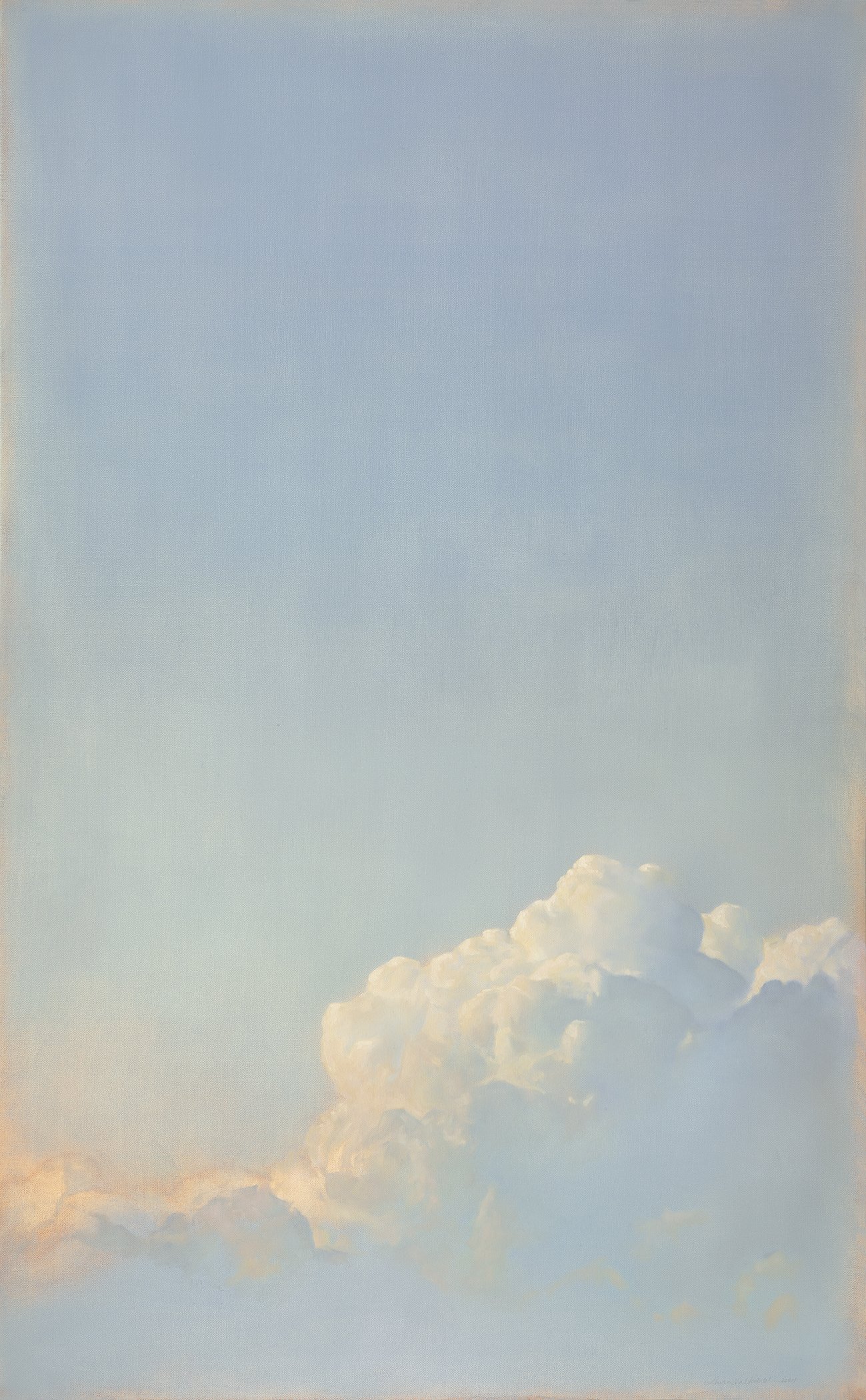 Shapeshifter I - 2024, oil on canvas 48x30"