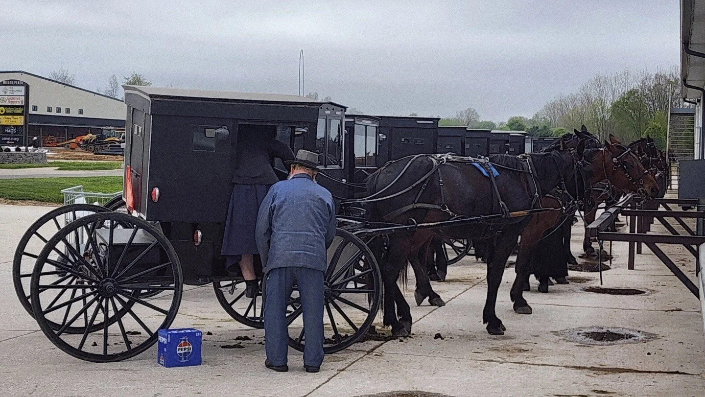 Now thats a lot of Horse Power
--
 #Adventures #rvlife #travelusa #shipshewana #amish