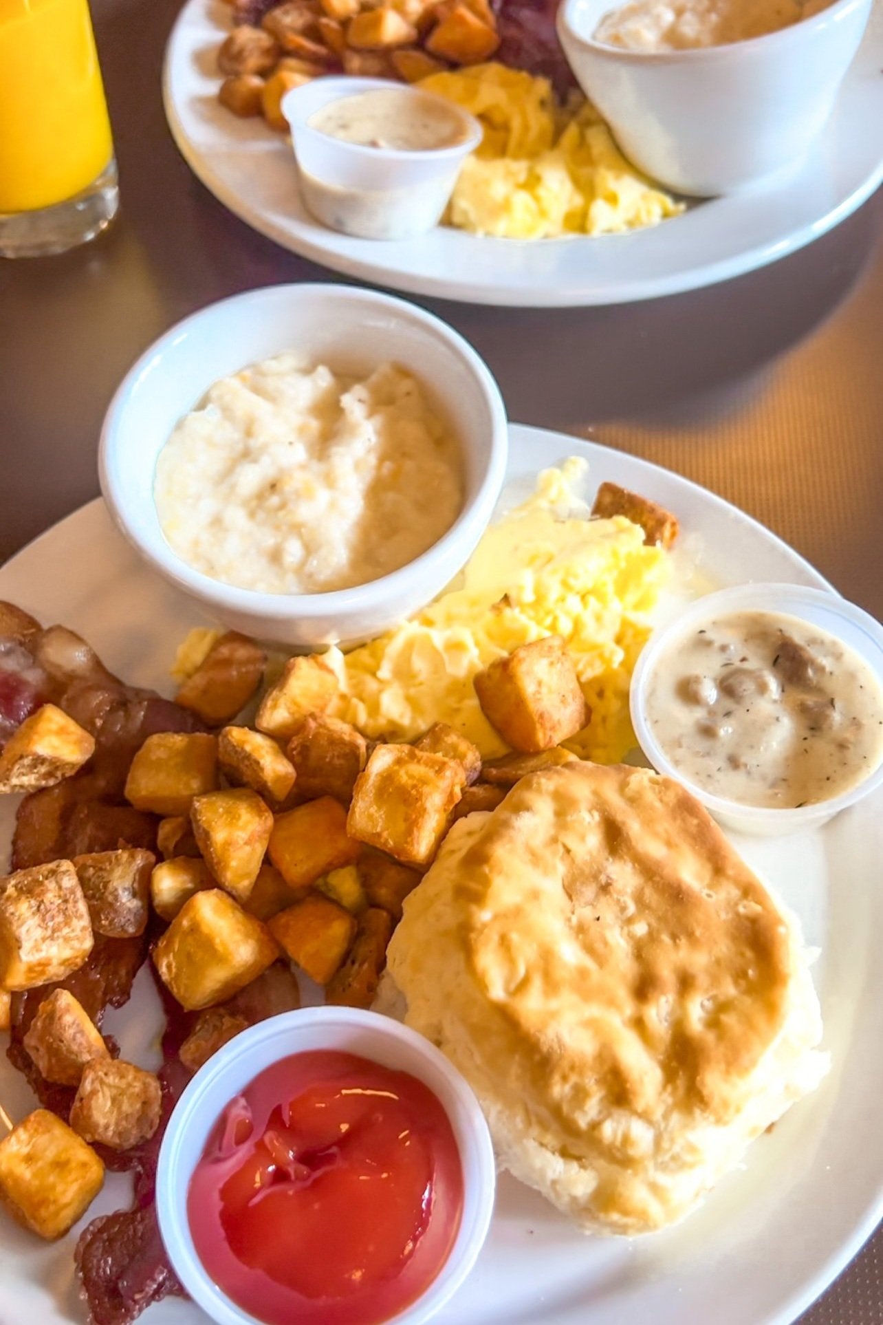 Sweet Home Food Bar has the best southern brunch.