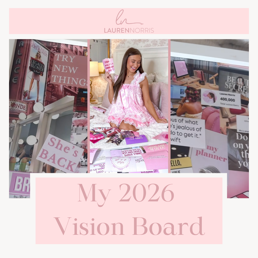My 2026 Vision Board