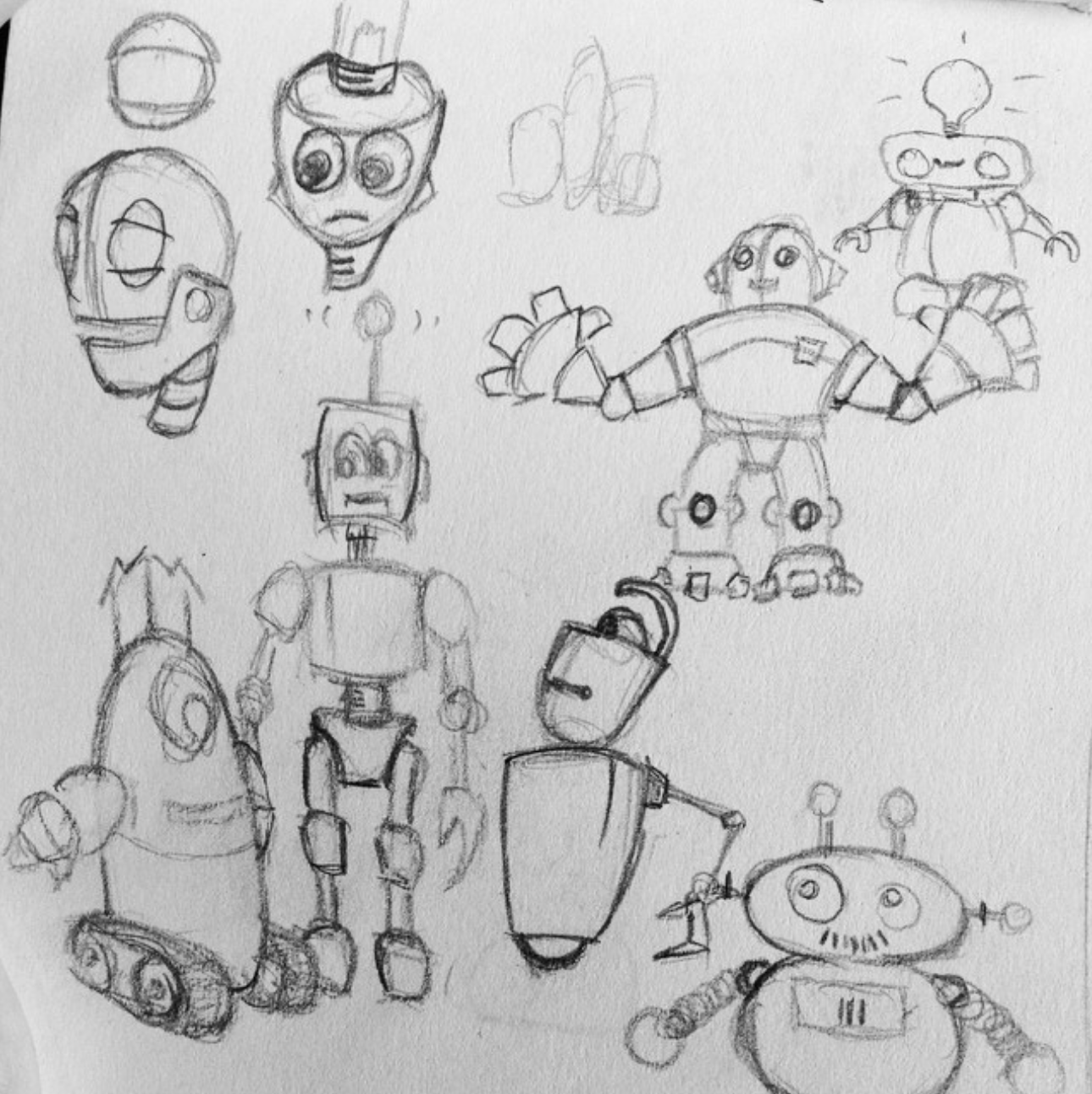 10/15/2014 - Robot Sketches I