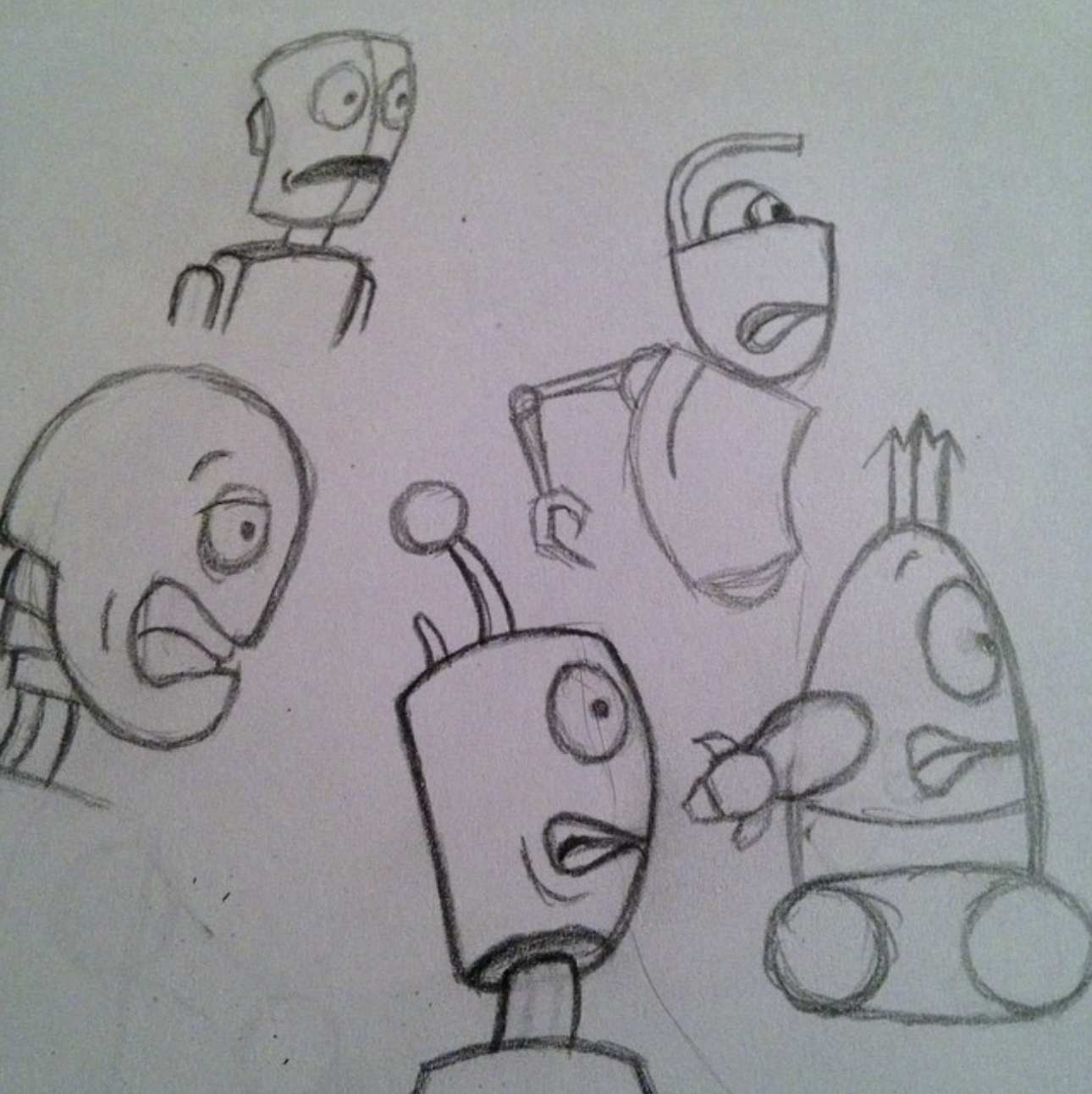 10/18/2014 - Robot Sketches II