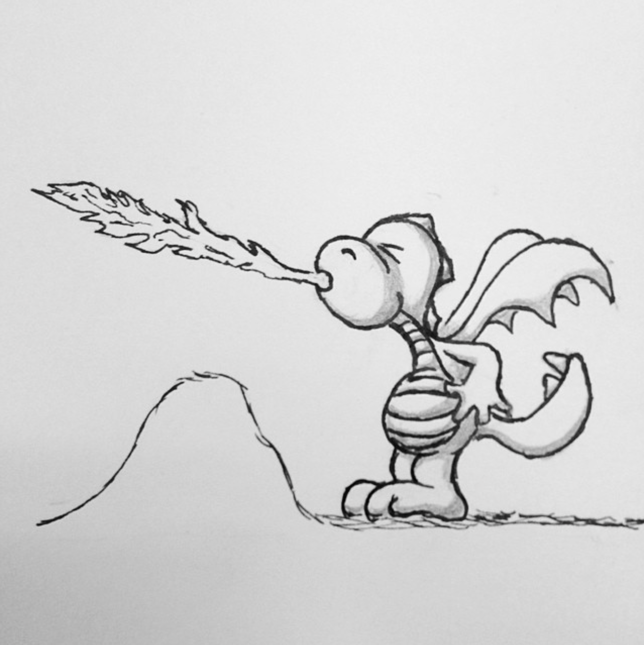 03/19/2014 - Ick breathing fire.
