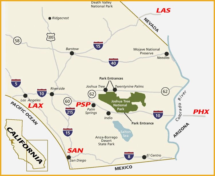 Directions — Visit Joshua Tree