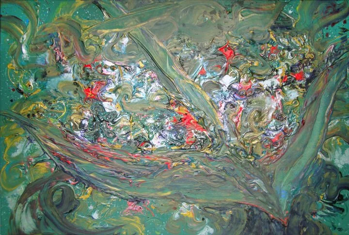 (Sold) The Anchor of Hope, Acrylic on canvas, 91.4×61cm, 2011