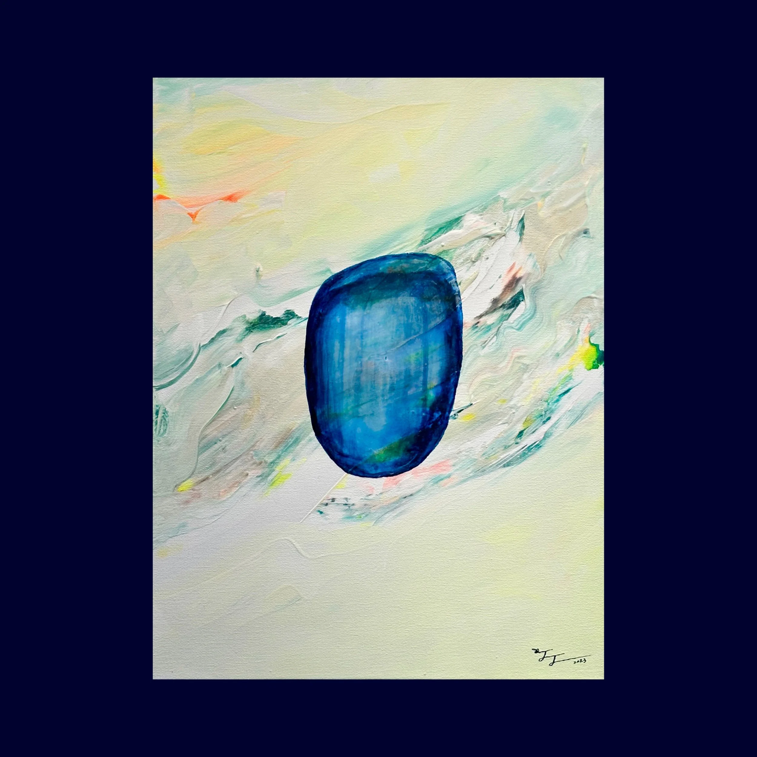 세대의 창 #5 The Window Of Generations #5, Acrylic on canvas, 30× 40cm, 2023