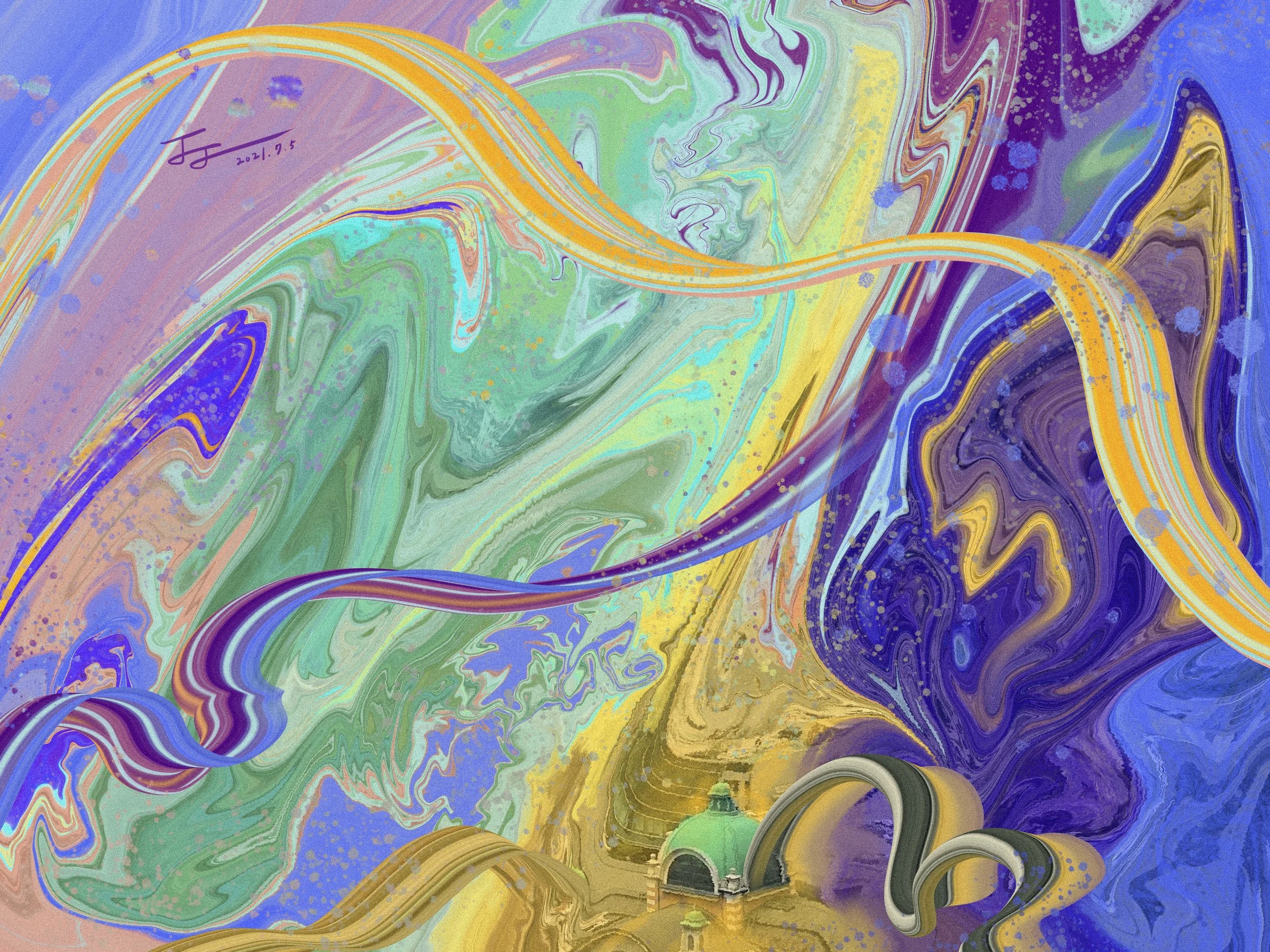 Abstract Diary 210705_Seoul St.JPG