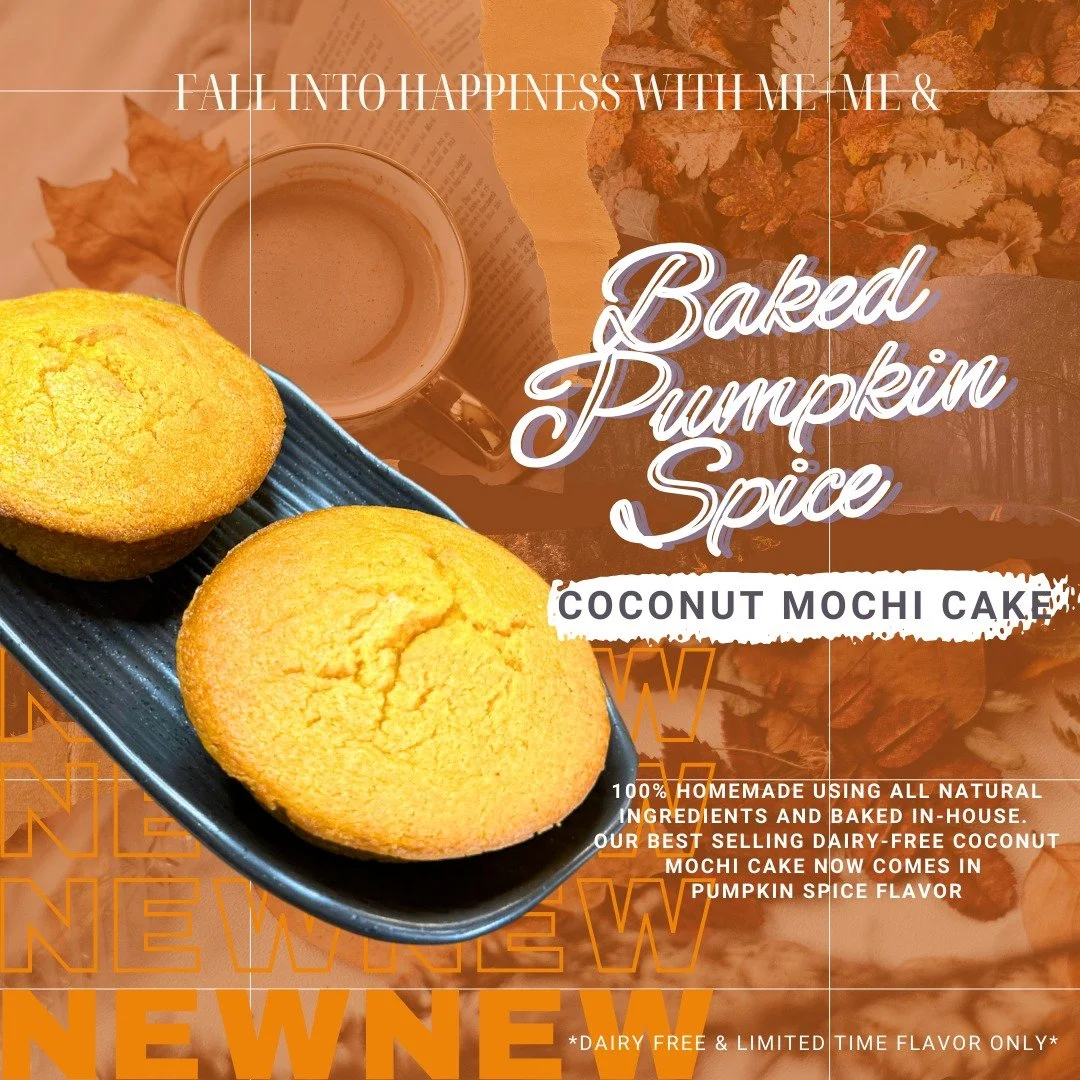 Mochi cake &amp; cheesecake... but PUMPKIN tho.  say no more, we're otw😍

🎃𝗣𝘂𝗺𝗽𝗸𝗶𝗻 𝗦𝗽𝗶𝗰𝗲 𝗦𝗲𝗿𝗶𝗲𝘀
𝘔𝘪𝘯𝘪 𝘗𝘶𝘮𝘱𝘬𝘪𝘯 𝘊𝘩𝘦𝘦𝘴𝘦𝘤𝘢𝘬𝘦
𝘗𝘶𝘮𝘱𝘬𝘪𝘯 𝘚𝘱𝘪𝘤𝘦 𝘊𝘳𝘦𝘢𝘮 𝘊𝘰𝘧𝘧𝘦𝘦
𝘗𝘶𝘮𝘱𝘬𝘪𝘯 𝘚𝘱𝘪𝘤𝘦 𝘊𝘰𝘤𝘰𝘯𝘶?