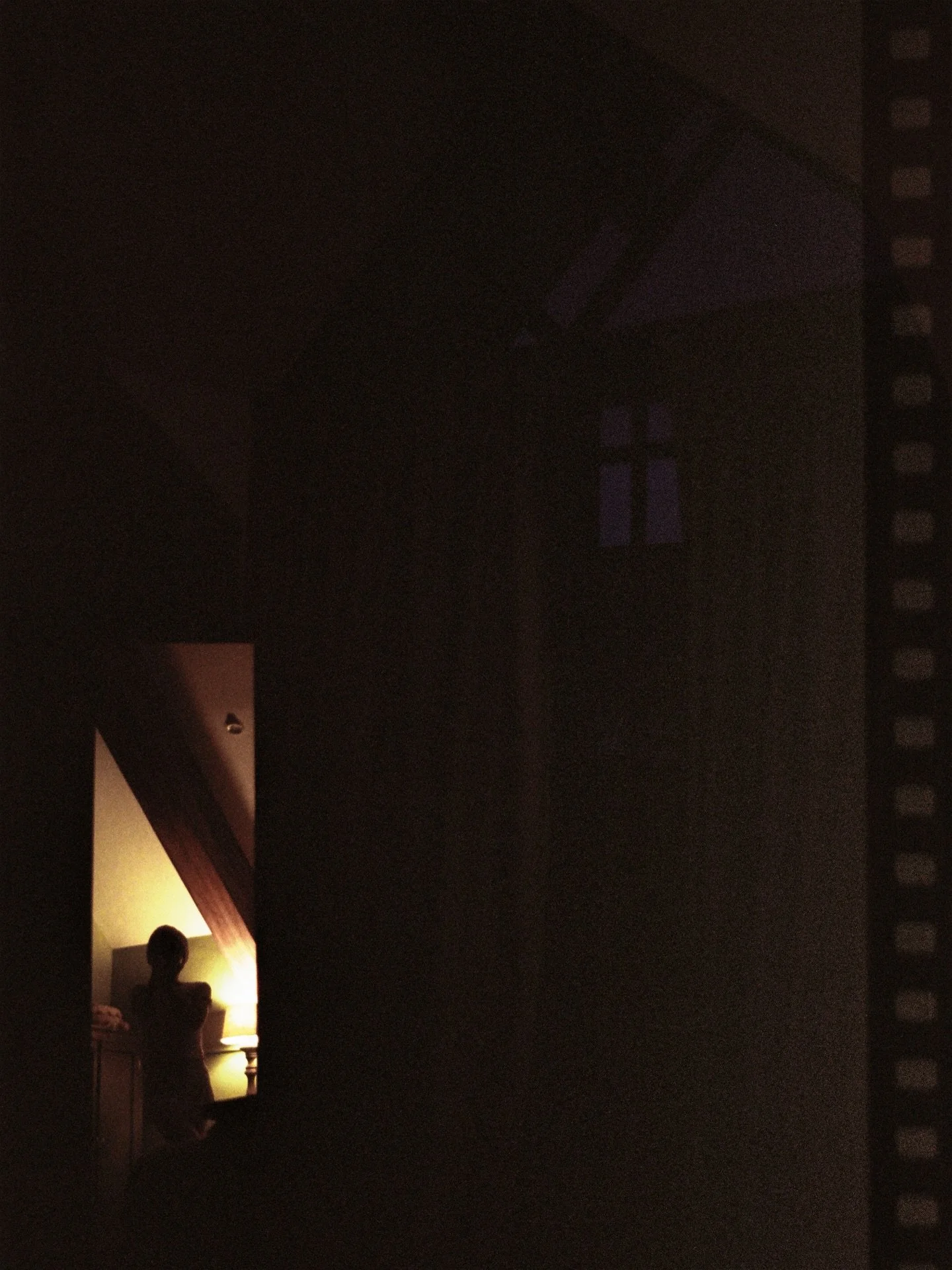 I n b e t w e e n  on film ~ the few moments that didn&rsquo;t see the light correctly. Yet, the feel, was right, to me at the time. The grains that saw them through mood, muffled. Beauty of shooting film in low-light conditions. Mixed rolls. The one