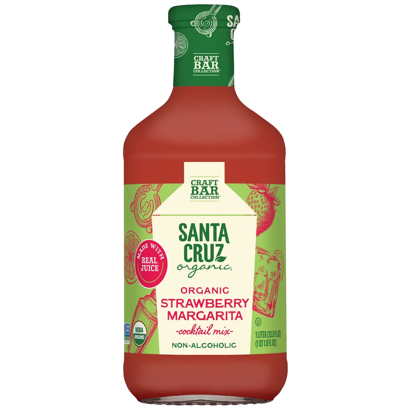 Organic Strawberry Margarita