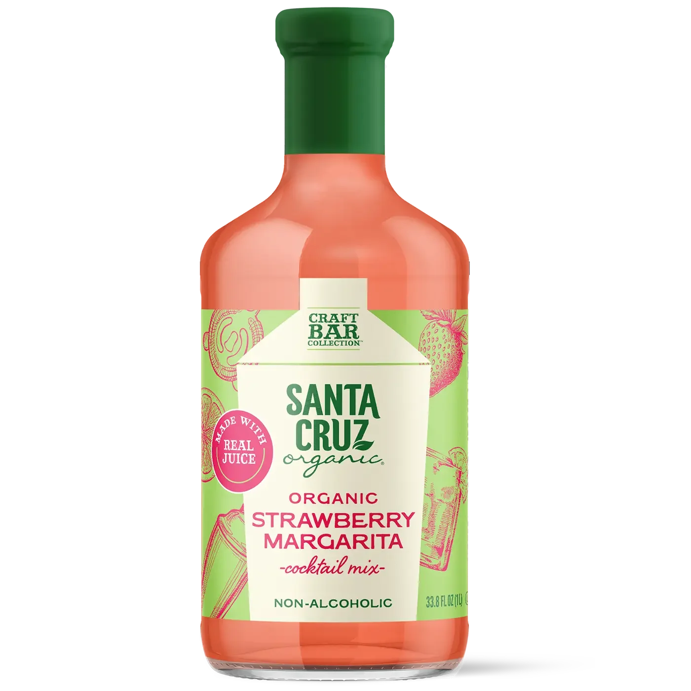 Organic Strawberry Margarita