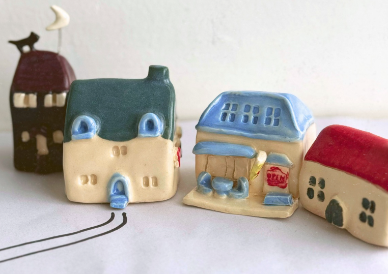 Clay Houses / BYOB Pottery / Clay Class