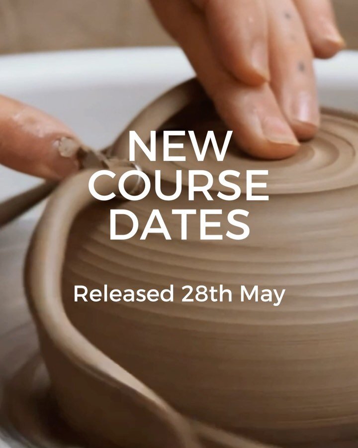 🔥NEW COURSE DATES RELEASED 28/05🔥

Roll up roll up, our next quarterly release of course dates is set for the end of this month! Our pottery courses have long been our most sought after service here at The Craft&hellip;our advice? SET YOUR ALARM AN