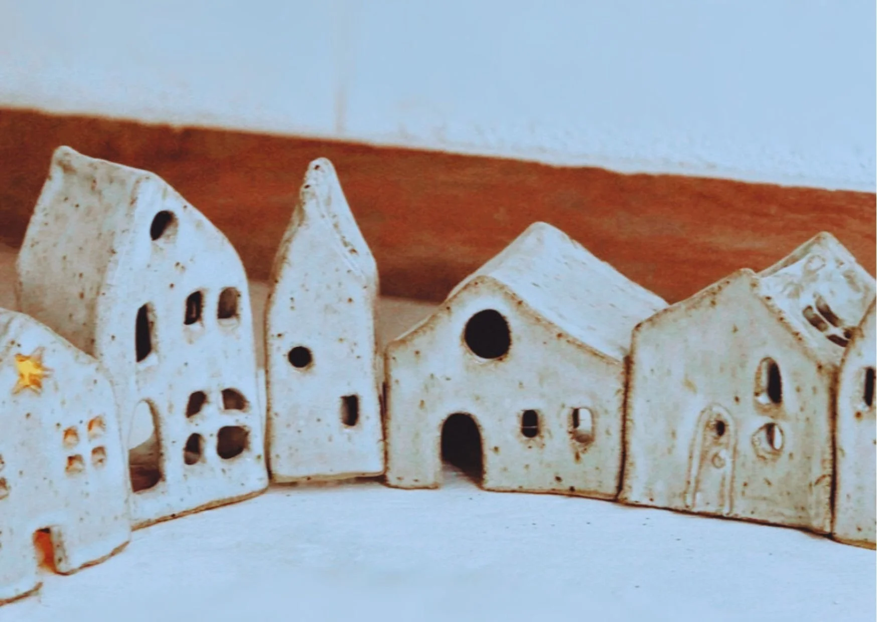 Festive Craft &amp; Sip: Tiny Village Houses | Adults 18+ | BYOB