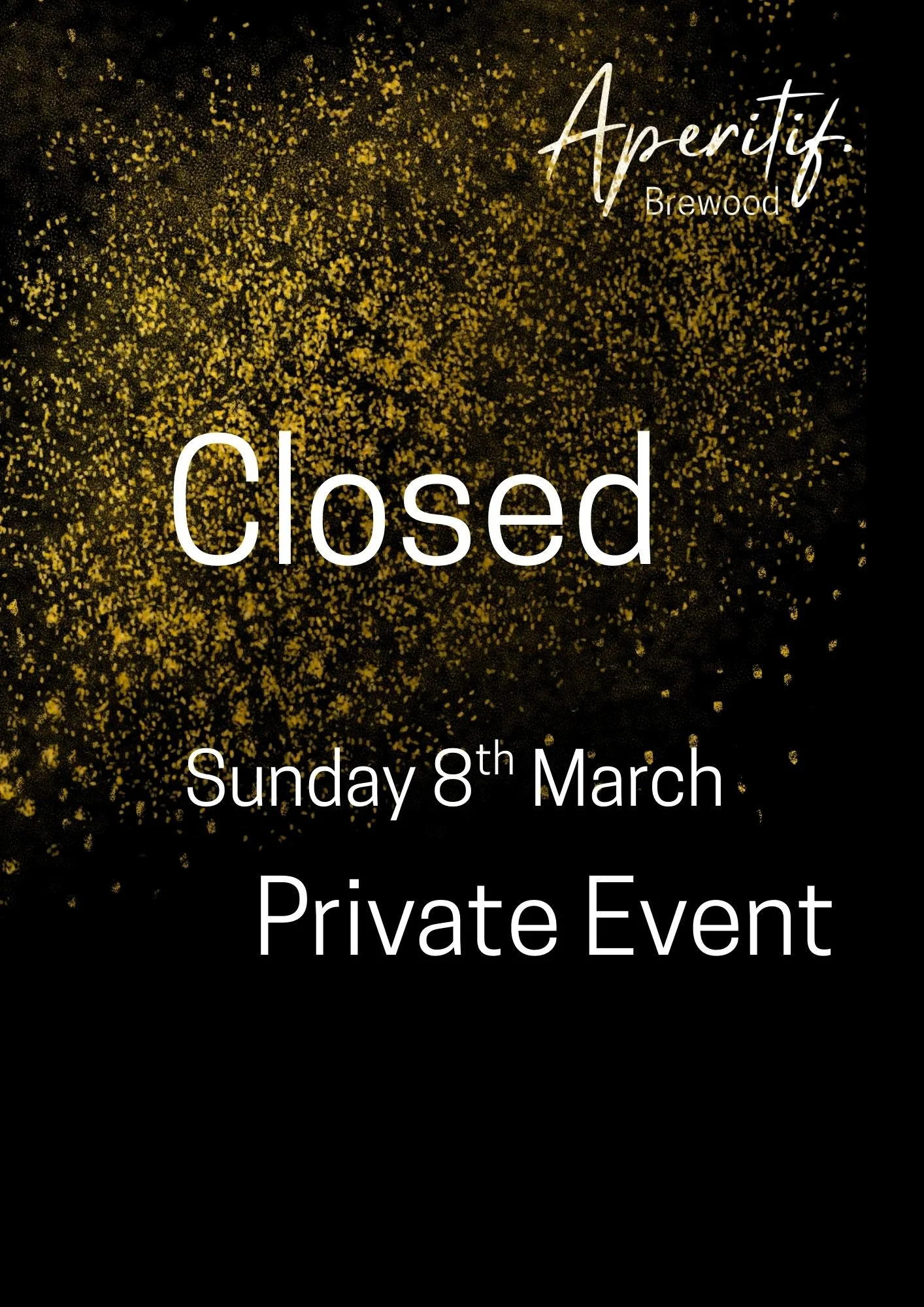 Closed for Private Hire