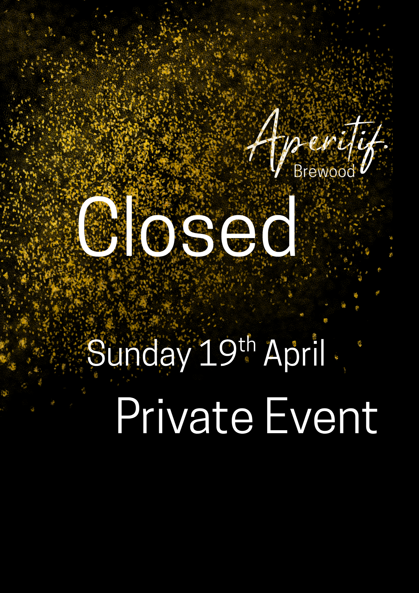 Closed for Private Hire