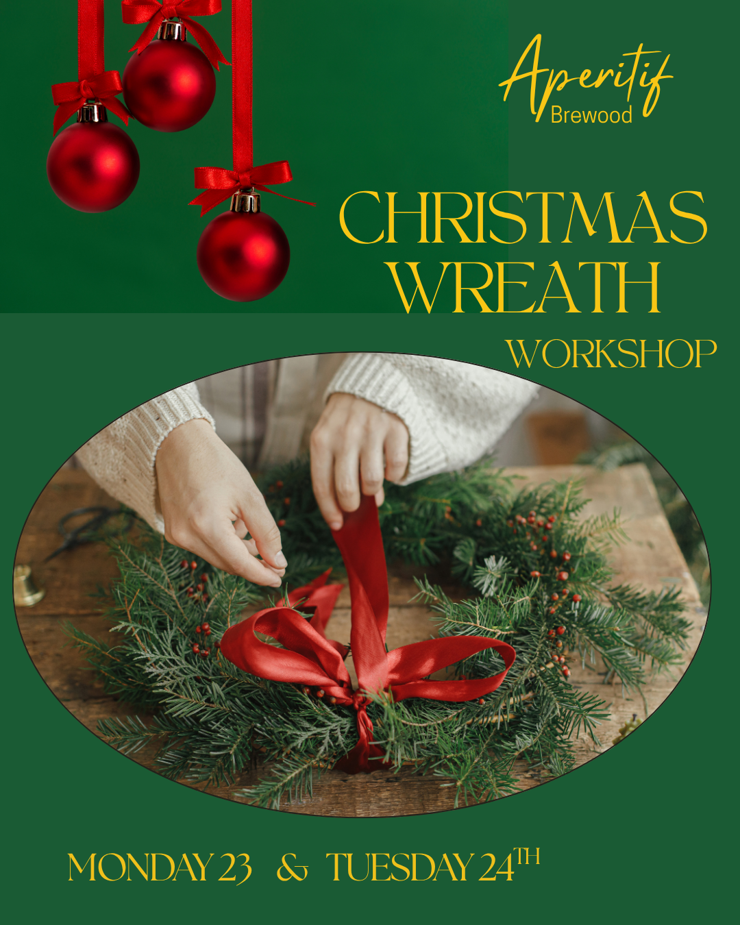 Christmas Wreath Making