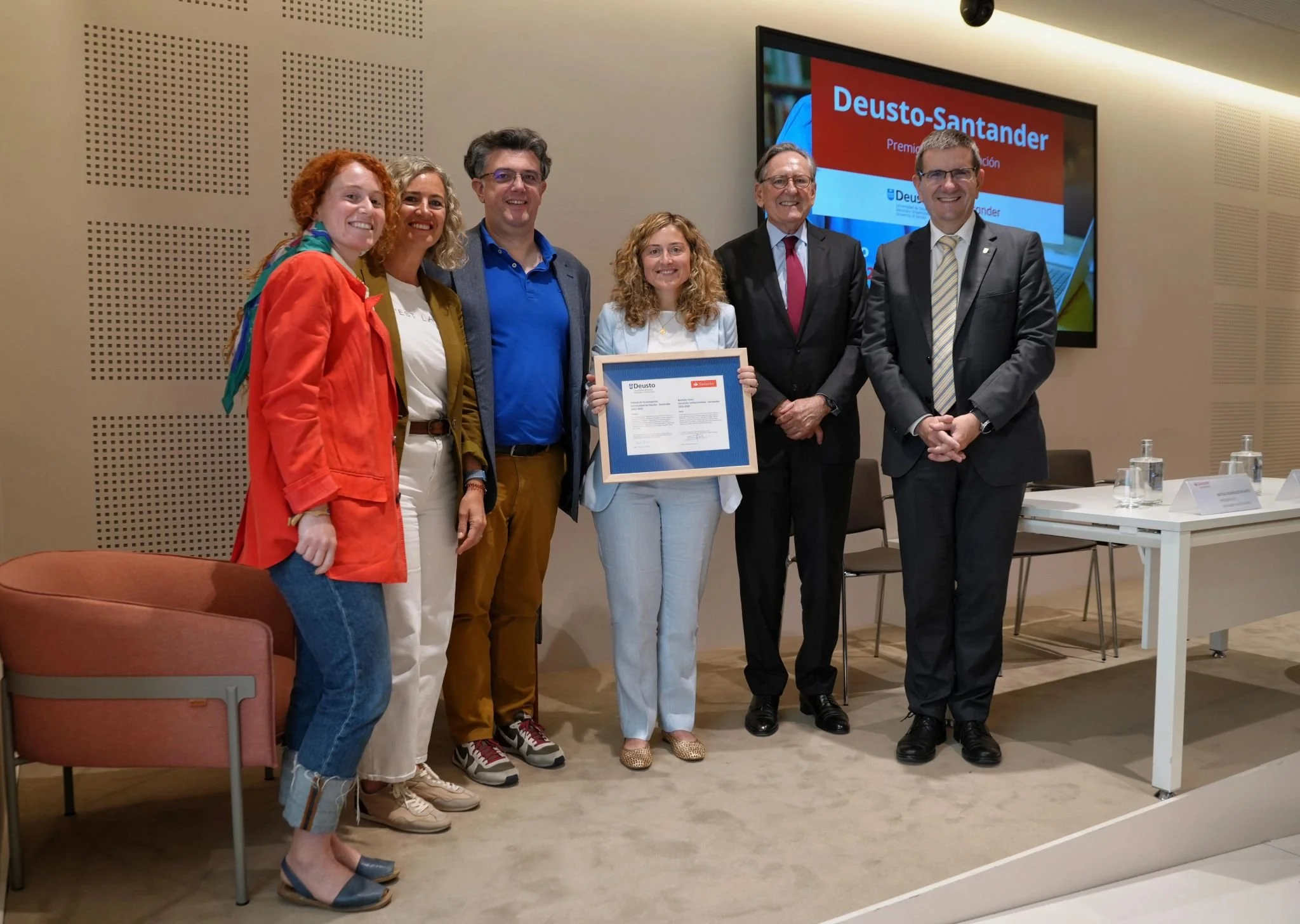 IMPROVE wins the Deusto–Banco Santander Research Award 2026