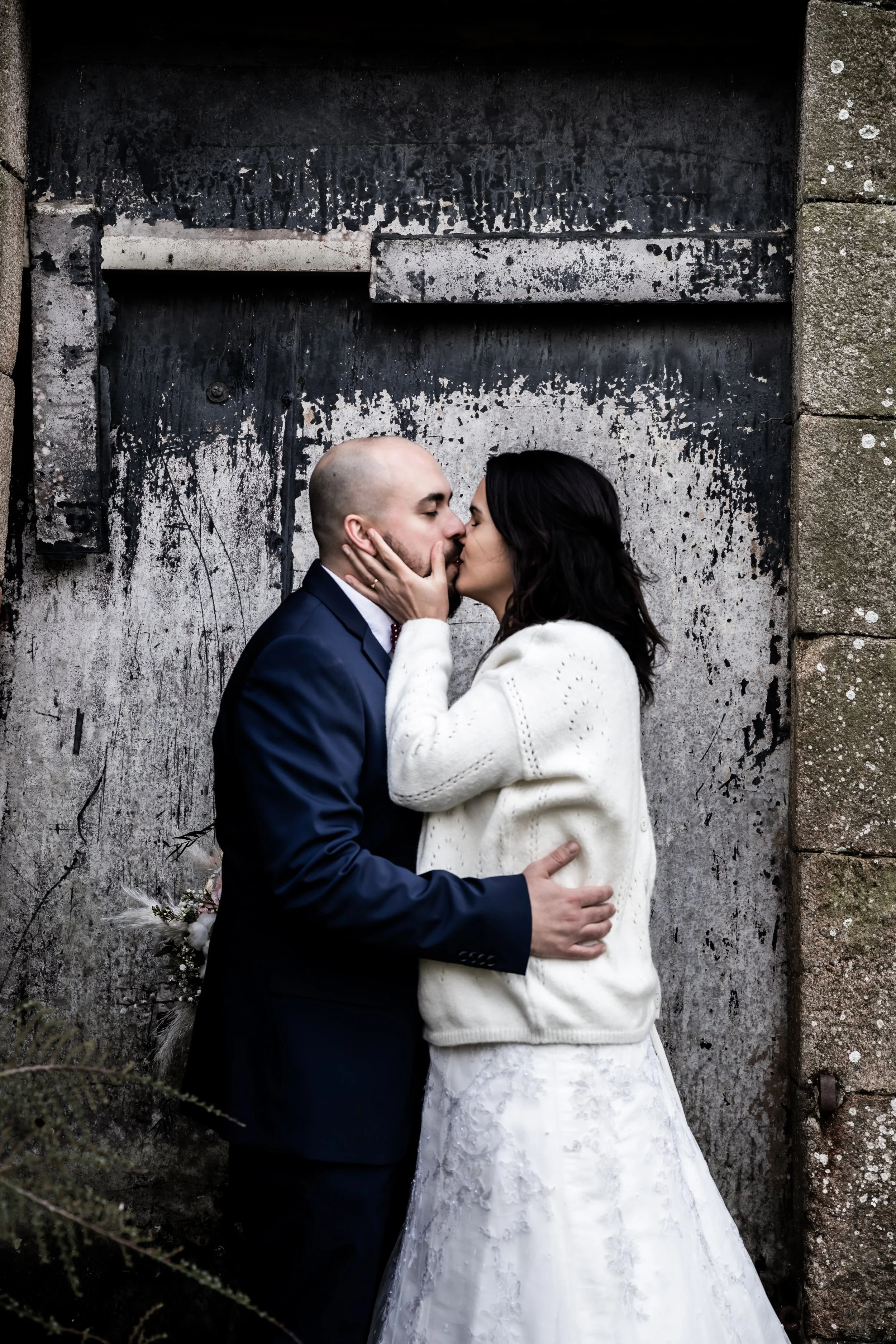 Mariage à Saint Malo : séance Day After sur la plage