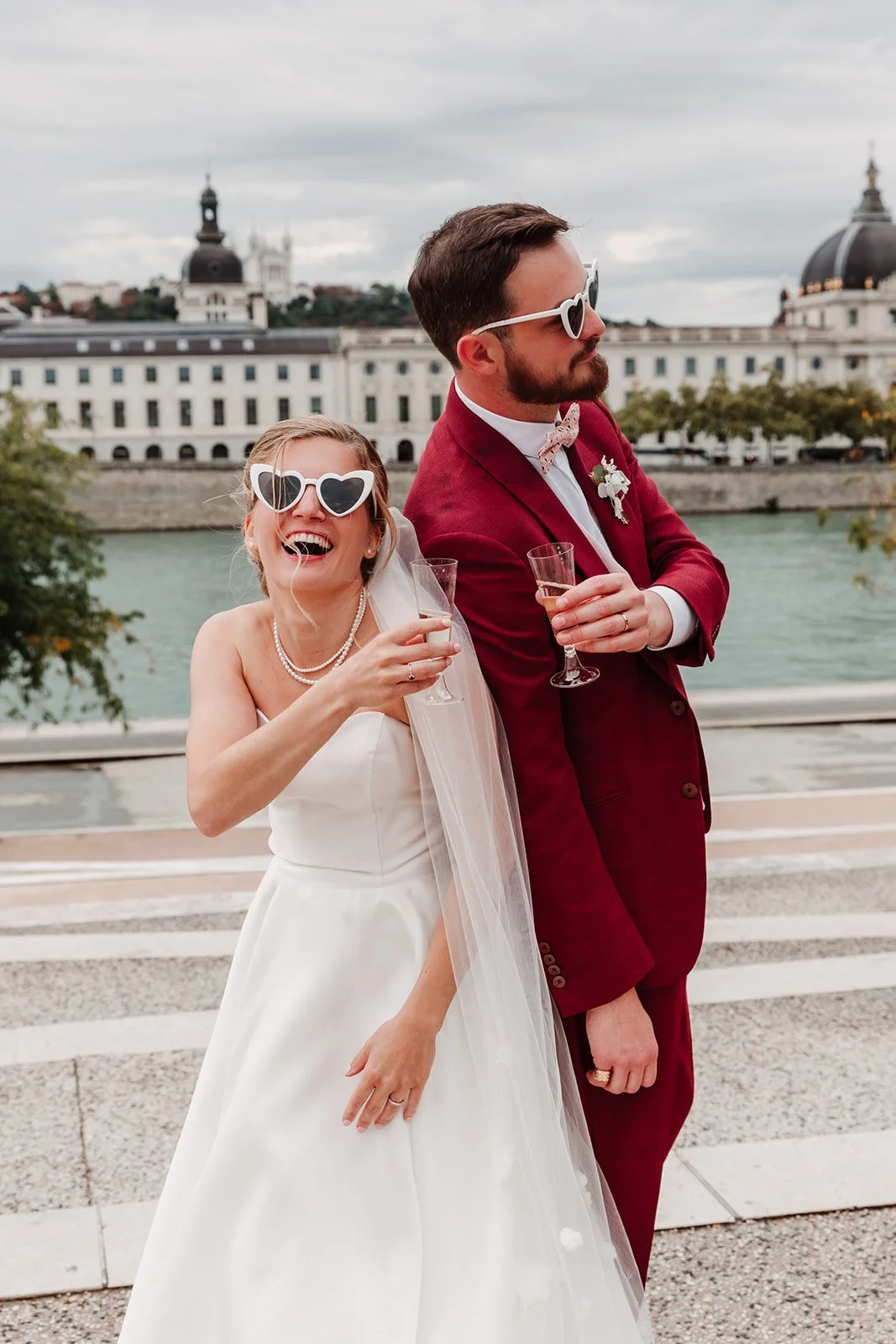 Mariage urbain à Lyon :  une journée en plusieurs étapes à travers la ville