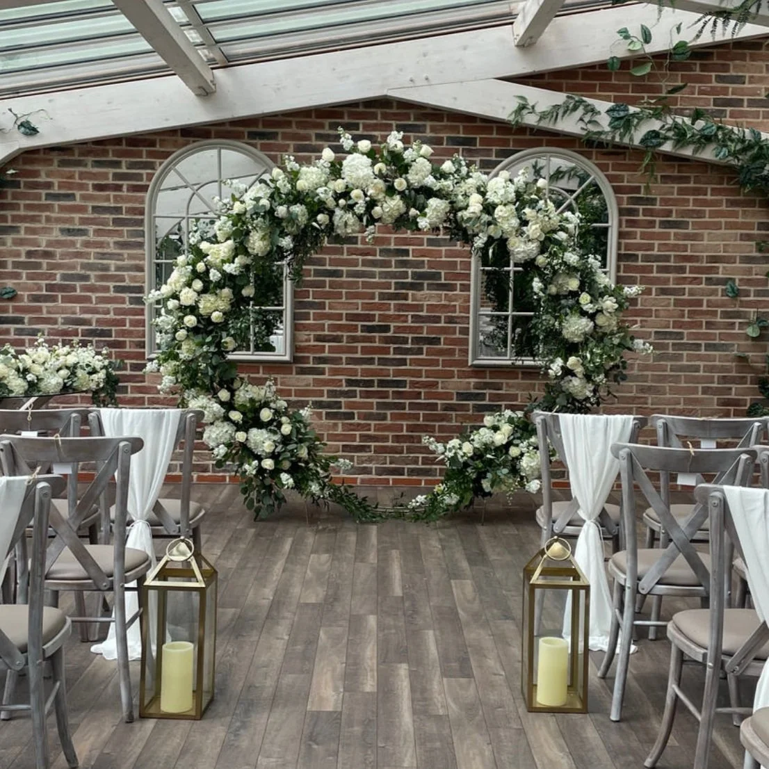 flower backdrops for weddings