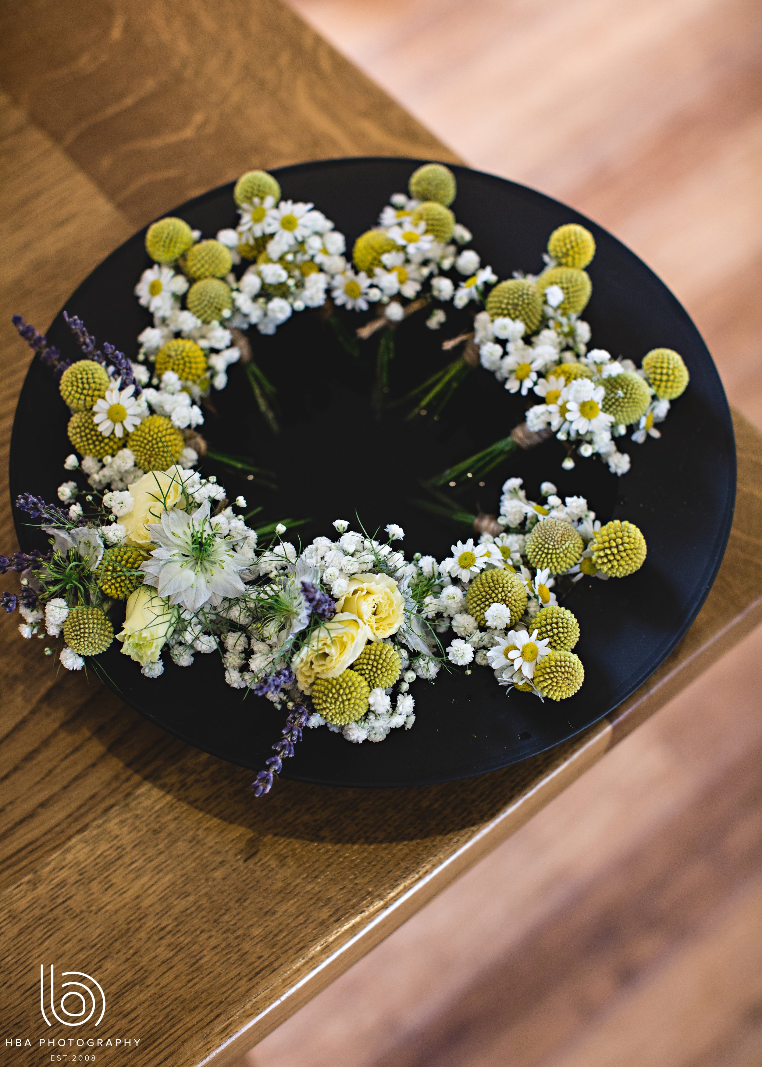 Tied buttonholes by Tineke Floral Designs